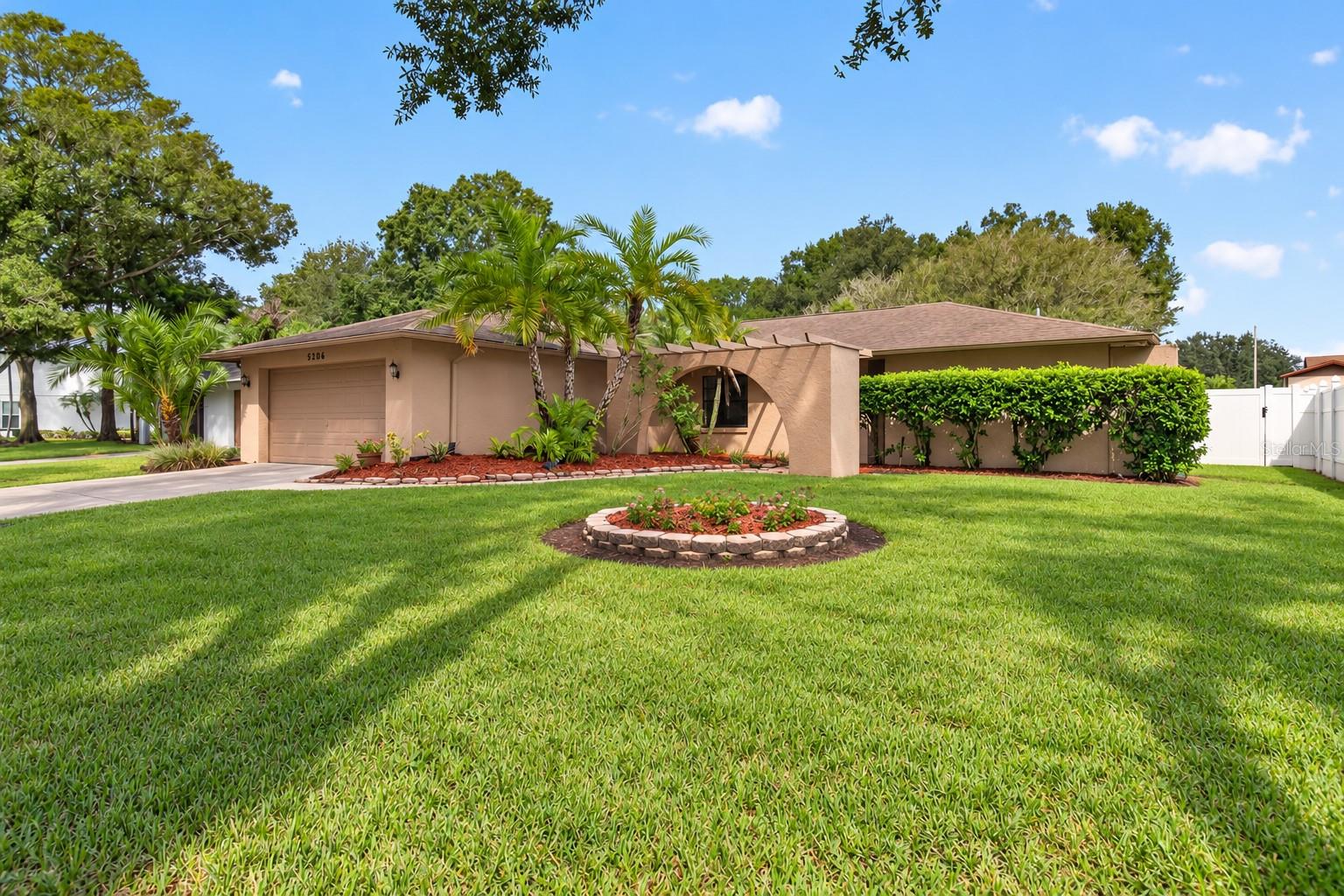 Discover the appeal of Florida living at 4206 Grainary Avenue, a three-bedroom, two-bathroom pool home situated on a cul-de-sac in Tampa’s desirable Carrollwood area. With approximately 1,648 square feet of living space on an approximately 9,148-square-foot lot, this residence offers a welcoming combination of open-concept living, flexible gathering spaces, and a private outdoor retreat.At the heart of the home, the spacious kitchen flows naturally into the main living area, creating a comfortable setting for everyday living and entertaining. This connected layout keeps everyone engaged, whether preparing meals, enjoying casual conversation, or welcoming guests. The kitchen’s generous size offers an opportunity to create a central gathering place that reflects your personal style.A dedicated dining room provides a setting for holiday celebrations, dinner parties, and everyday meals. Separate living room and great room spaces add versatility to the floor plan, allowing you to establish distinct areas for conversation, watching movies, reading, or relaxing. Together, these gathering spaces has the flexibility to arrange the home around your needs.The three bedrooms provide comfortable accommodations, with the option to use a secondary bedroom as a guest room, home office, or creative space. Two full bathrooms support the home’s practical layout and everyday convenience.Step outside to enjoy your own private in-ground pool, the centerpiece of the home’s outdoor setting. From a refreshing morning swim to leisurely afternoons poolside, this space invites you to make the most of Florida’s outdoor lifestyle. Whether hosting a casual gathering or enjoying a quiet weekend at home, the pool has an appealing extension of the interior living spaces. The generous lot provides opportunities to enhance the surroundings with landscaping, outdoor seating, and personal touches.The cul-de-sac setting complements the property’s appeal, while the Carrollwood location places you within an established and sought-after Tampa community. With its spacious kitchen, multiple living areas, private pool, and adaptable floor plan, 4206 Grainary Avenue presents an opportunity to personalize a home in a desirable location.Schedule your private showing to explore the possibilities and experience the home firsthand.The bookshelf in the great room is excluded from the sale.https://my.matterport.com/show/?m=hAxB6XX6BHm