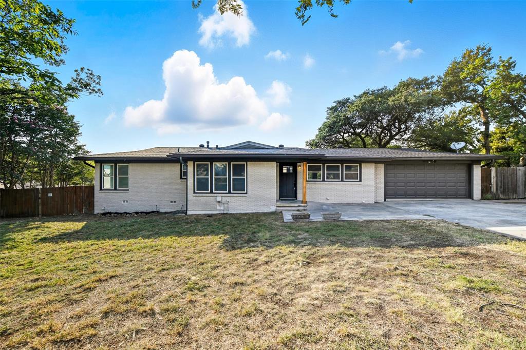 COMPLETELY UPDATED, HUGE LOT, AND READY FOR IMMEDIATE MOVE-IN! This beautifully updated three bedroom home, located in Azle ISD, offers more than just a place to live, it’s a place to call home! Step inside to discover brand new flooring throughout, quartz countertops, fresh interior and exterior paint, and new stainless steel appliances. The kitchen boasts custom cabinetry, while both bathrooms have been thoughtfully remodeled with modern finishes, custom vanities, and updated fixtures. The oversized backyard is a true highlight. Perfect for relaxing, entertaining, or creating your ideal outdoor space! Homes like this are rare! Don’t miss your chance to make it yours! ZERO DOWN PAYMENT, CONVENTIONAL FINANCING AVAILABLE, 5.5% INTEREST RATE, NO PMI, 620 MINIMUM CREDIT SCORE, INQUIRE FOR DETAILS