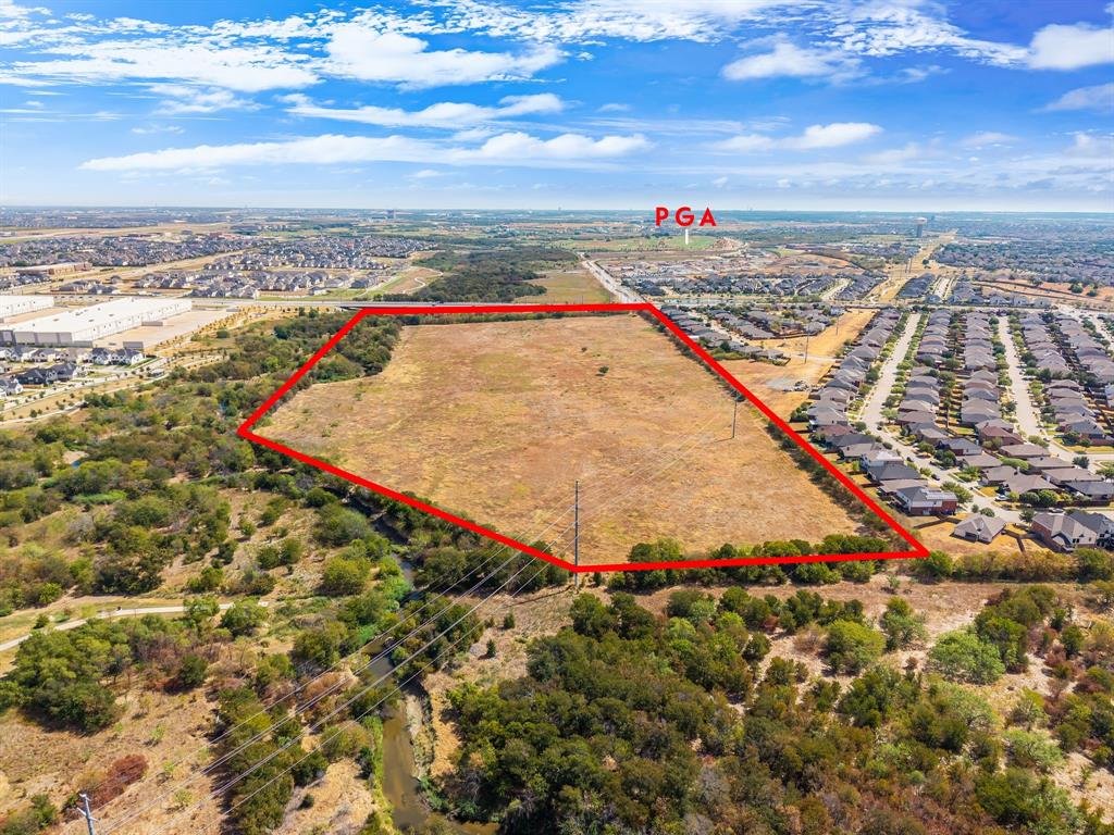 An increasingly rare opportunity to own approximately 38.5 acres in the heart of Frisco’s continued growth. Located along FM 423 and Fields Pkwy. Approximately 1.5 miles from PGA Frisco, the property offers substantial acreage in an increasingly developed area surrounded by residential communities, major thoroughfares and continued investment throughout North Frisco. The property is currently zoned residential, creating an opportunity for developers, investors and land buyers to evaluate the site for future residential development or long term investment. With its size, location and proximity to some of Frisco’s most significant growth, large tracts like this are increasingly difficult to find. Property is subject to recorded deed restrictions and portions of the property are located within a designated floodplain. Conceptual plans and marketing materials are for illustrative purposes only and do not represent an approved development plan.