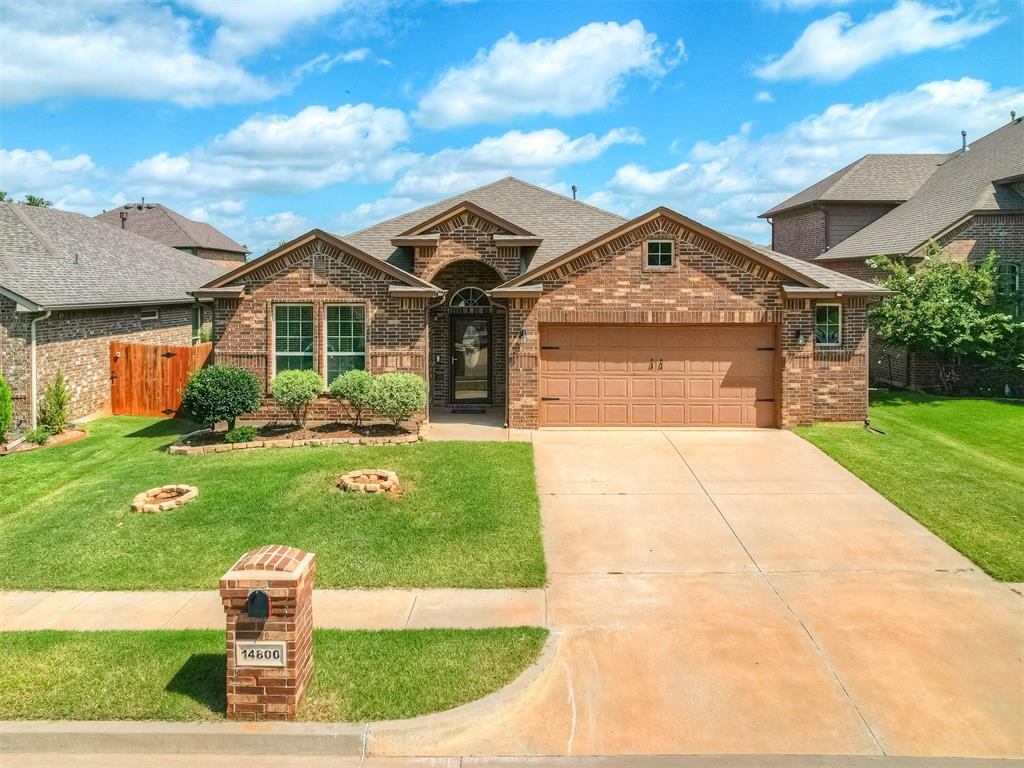 Give your family the comfort and security they deserve in this thoughtfully designed home. Built for modern family living, the low-maintenance exterior means more time for weekend adventures and less time on upkeep. The open-concept design allows you to entertain from the kitchen while your guests are in the living room. Every detail is geared towards family functionality, from the incredible storage and walk-in pantry to the versatile study that adapts to your changing needs. Most importantly, this home comes with built-in peace of mind, featuring a storm shelter for safety and a full sprinkler system. The community is an extension of your backyard, with a playground, pool, and splash pad offering endless fun. Located in the highly sought-after Deer Creek School District, you are securing a top-tier education for your children. This is more than a beautiful home—it's a smart, secure, and happy future for your entire family.