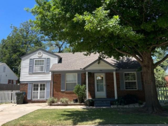 Welcome to this adorable one and a half story newly renovated bungalow within easy walking distance to campus and Gaylord Stadium. This house has everything you could want, including a gas fireplace, two full bathrooms with a beautifully tiled walk-in shower, and Hardwood Floors throughout. The kitchen has been beautifully remodeled with custom tile floors and granite countertops. There’s even a doggie door in the kitchen. Outside, there is a new deck off the kitchen and a new covered patio that can be used as entertainment space or a carport. There is also a fire pit to complete the entertainment options. As far as maintenance goes, the air conditioner and hot water heater were replaced in 2024. The foundation has been recently inspected and no issues were found. It’s the perfect opportunity for someone and it won’t last long on the market.