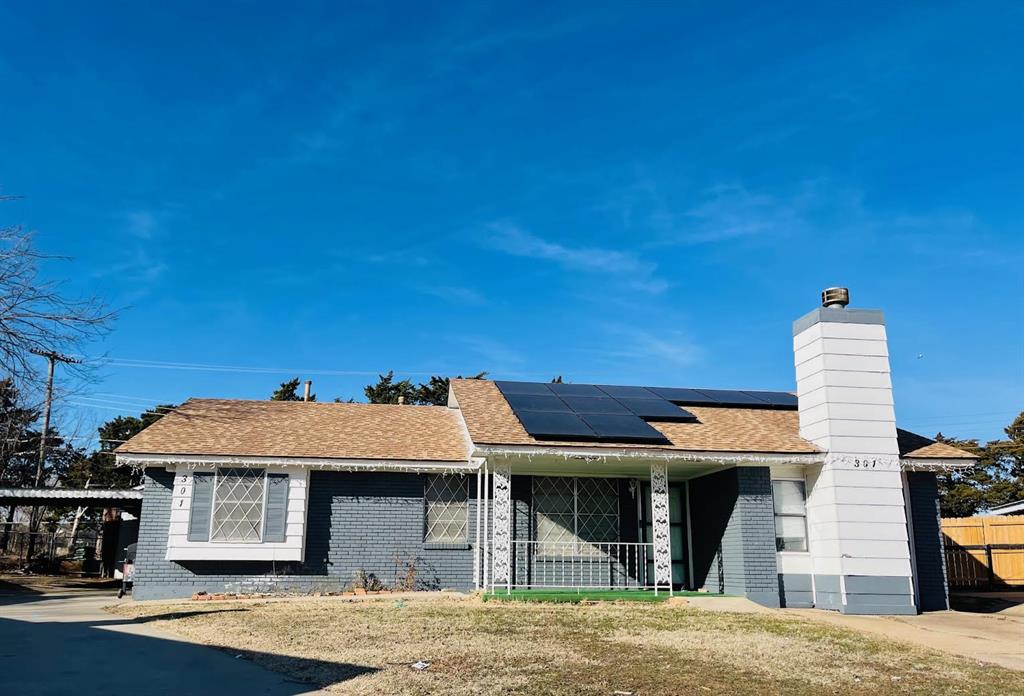 Welcome home to this beautifully remodeled 4-bedroom, 2.1-bath retreat tucked away on a quiet cul-de-sac. From the covered front porch to the inviting interior, this home blends modern upgrades with comfortable living. Enjoy cozy evenings by the fireplace and effortless entertaining in the refreshed living spaces featuring new flooring, new carpet, and fresh interior paint throughout.The fully updated kitchen offers new countertops, freshly painted cabinets, and brand-new appliances, making it both stylish and functional. The spacious primary suite is a true escape, complete with a remodeled en-suite bathroom featuring double sinks, a soaking tub, a new toilet, and a beautiful tile surround.Additional highlights include brand-new exterior paint, a 2-car detached garage with new paint and a new window unit, plus a carport for added parking and convenience. With a covered front porch, cul-de-sac location, and thoughtful upgrades throughout, this home offers comfort, efficiency, and charm. The finished garage with window unit can be used as an office, flex room or playroom. Home is being sold as-is. Schedule your showing today before this home is gone!!