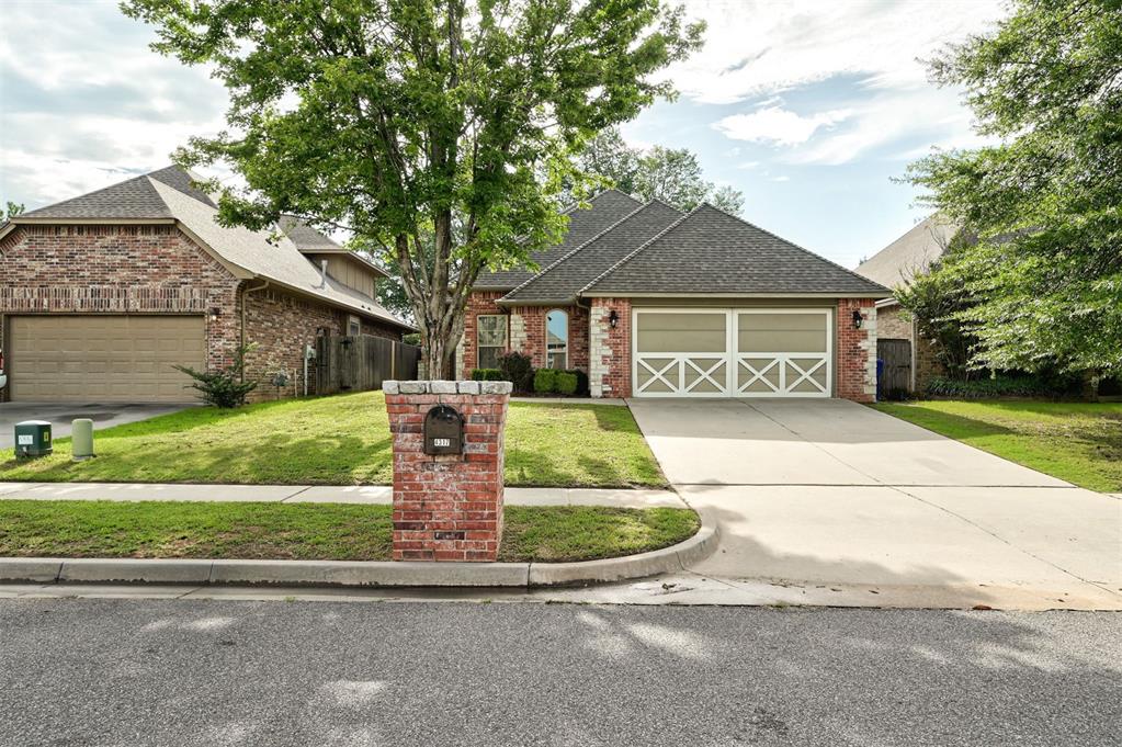 Welcome to your dream home—where elegance meets comfort with stunning golf course views!

This beautifully updated 3-bedroom, 2.5-bath home offers 2,080 sq ft of refined living space nestled in the Norman School District. From the moment you walk in, you’ll feel the warmth and care that has gone into every detail.

Gleaming refinished hardwood floors, fresh interior paint, and brand-new carpet create a clean, modern atmosphere throughout. The kitchen is a chef’s delight, featuring a new gas stove, rejuvenated grout, and updated finishes that blend style with practicality.

Natural light floods the home through new blinds, and brand-new back doors open to a serene backyard retreat —perfect for morning coffee or evenings by the cozy fire pit. A new sprinkler system with an upgraded control panel ensures your lawn stays lush with ease.

This home doesn’t just look good—it runs efficiently too. With a new A/C unit (2024), updated exterior lighting, and a 2021 roof, you’ll enjoy peace of mind for years to come.

The seller has poured over $25,000 in recent upgrades into this home, making it truly move-in ready. Whether you're a golf lover, entertainer, or simply seeking a quiet, upgraded sanctuary—this home has it all.

Don’t miss your opportunity to own a piece of paradise—schedule your private showing today before it’s gone!