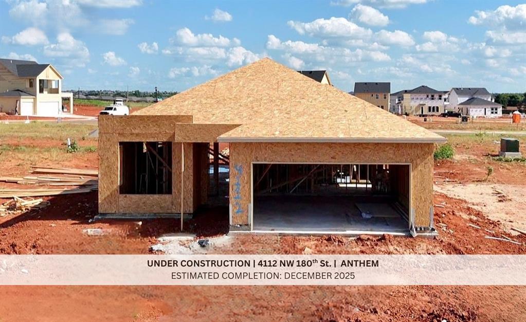 Welcome to Anthem—Deer Creek’s newest premier community—perfectly situated at NW 178th & Portland Avenue. Designed with versatility in mind, Anthem offers an impressive selection of curated floor plans, so it’s easy to create a home that matches your lifestyle—whether you’re upsizing, downsizing, or purchasing your first home. The Alamosa Contemporary Design captures the heart of this vision, combining timeless comfort with modern sophistication. Step inside & you’re met with a grand living space centered around a sleek linear electric fireplace, setting a tone of warmth and understated elegance. The open-concept layout flows seamlessly into the gourmet kitchen, where a freestanding gas range, quartz countertops, & subtle under-cabinet lighting come together to create a space that’s both stylish and functional. Your private primary suite offers a serene escape, complete with a spa-inspired bathroom featuring a glass-enclosed shower, dual-sink vanity, and a spacious walk-in closet. Secondary bedrooms are equally inviting, ensuring comfort for family or guests. 
Your private primary suite offers a serene escape, complete with a spa-inspired bathroom featuring a glass-enclosed shower, dual-sink vanity, and a spacious walk-in closet. Secondary bedrooms are equally inviting, ensuring comfort for family or guests. Every Anthem home comes move-in ready with thoughtful upgrades, including a fully fenced yard with gate, zoned irrigation system, tankless water heater, post-tension engineered foundation, & sleek white faux wood blinds throughout. Life at Anthem is enhanced by unmatched community amenities—resort-style pool, clubhouse, basketball court, playground, scenic ponds, and walking trails—all just minutes from top-rated Deer Creek schools and Oklahoma City’s best shopping, dining, & entertainment. 
Whether you’re ready to build your dream home from the ground up or move right into a beautifully finished residence, Anthem is the perfect backdrop for your next chapter.