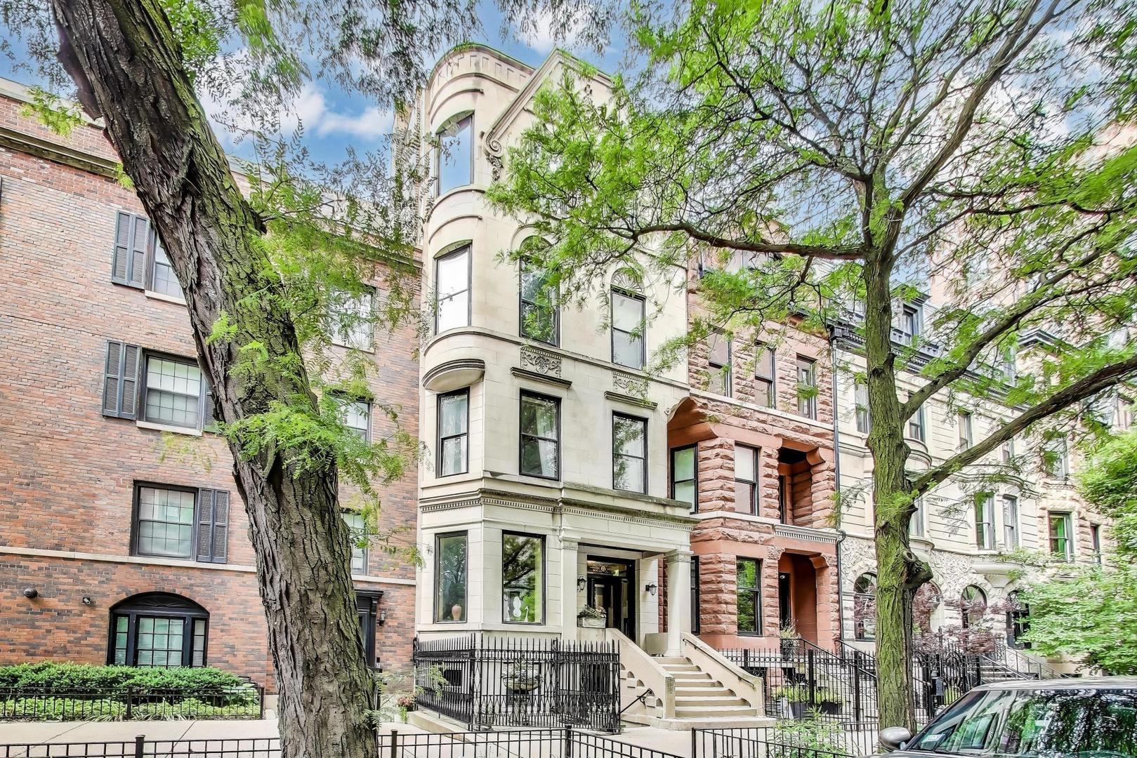 RARELY AVAILABLE TOP FLOOR GREYSTONE IN THE GOLD COAST! This 3 BED/2 BATH features CROWN MOULDING, WAINSCOTING, FIREPLACE, HIGH CEILINGS, FLAWLESS PAINT & NEWER HOUSE OF HACKNEY WALLPAPER ADDED IN THE OFFICE IN 2023. SUNNY, SPACIOUS & FULL OF VINTAGE CHARM, FEATURING NORTH, SOUTH, EAST & WEST EXPOSURE. FLOORING THROUGHOUT, LARGE FORMAL LIVING ROOM, SEPARATE DINING ROOM & KITCHEN FEATURING GRANITE, STAINLESS STEEL, WALK IN PANTRY & PLENTY OF STORAGE. NEW STOVE, MICROWAVE & DISHWASHER INSTALLED THIS YEAR! A COMPLETELY DEDICATED LAUNDRY ROOM HAS BEEN RECENTLY EXPANDED ALONG WITH NEW ELECTRICAL, PIPING, FOAM BOARD. COMPLETELY REMODELED FRONT BATHROOM IN 2023!  A/C and HEATER COMPLETELY REBUILT IN OCT 2024!  NO PET RESTRICTIONS, LOW ASSESSMENTS! RENTAL PARKING NEARBY. STEPS TO SO MANY PLACES, RESTAURANTS, SHOPPING, THE LAKE, MICHIGAN AVE, AND SO MUCH MORE! SEE INFO SHEET FOR FULL UPDATE LIST IN ADDITIONAL INFO.