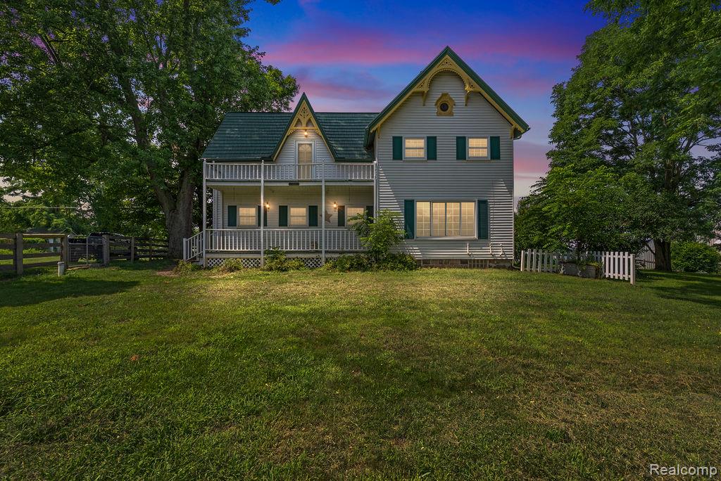 Built in 1886, the renovated farmhouse features 4 beds and 2.5 baths. The primary bathroom has been fully renovated. The barn features a 70x113 indoor arena with newer footing, 29 stalls, wash rack with hot water heater, 3 tack rooms, an office space, 2 grooming bays, observation room with half bath, and an apartment/lounge area with full bath and kitchen area. Fencing was installed prior to current seller purchasing the property. Schedule your showing today!