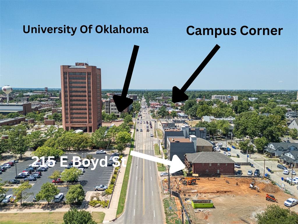 An exceptional opportunity to invest in a unique property directly across the street from the University of Oklahoma. This duplex is located on the north side of Boyd street, across from the University of Oklahoma, offering a remarkable location. Both of the duplex features an identical layout, with six bedrooms and three bathrooms per side . Each unit offers 2480 square feet of living space, totaling 4960 square feet across the entire structure. This property is built with high-quality materials and finishes. Both sides of the duplex are currently rented and we are pre-leasing for 2026-2027 for $1100 a room for all 12 rooms. There are currently 10 parking spaces, but there is an OU computer parking lot across the street. It is a great investment with OU joining the SEC.