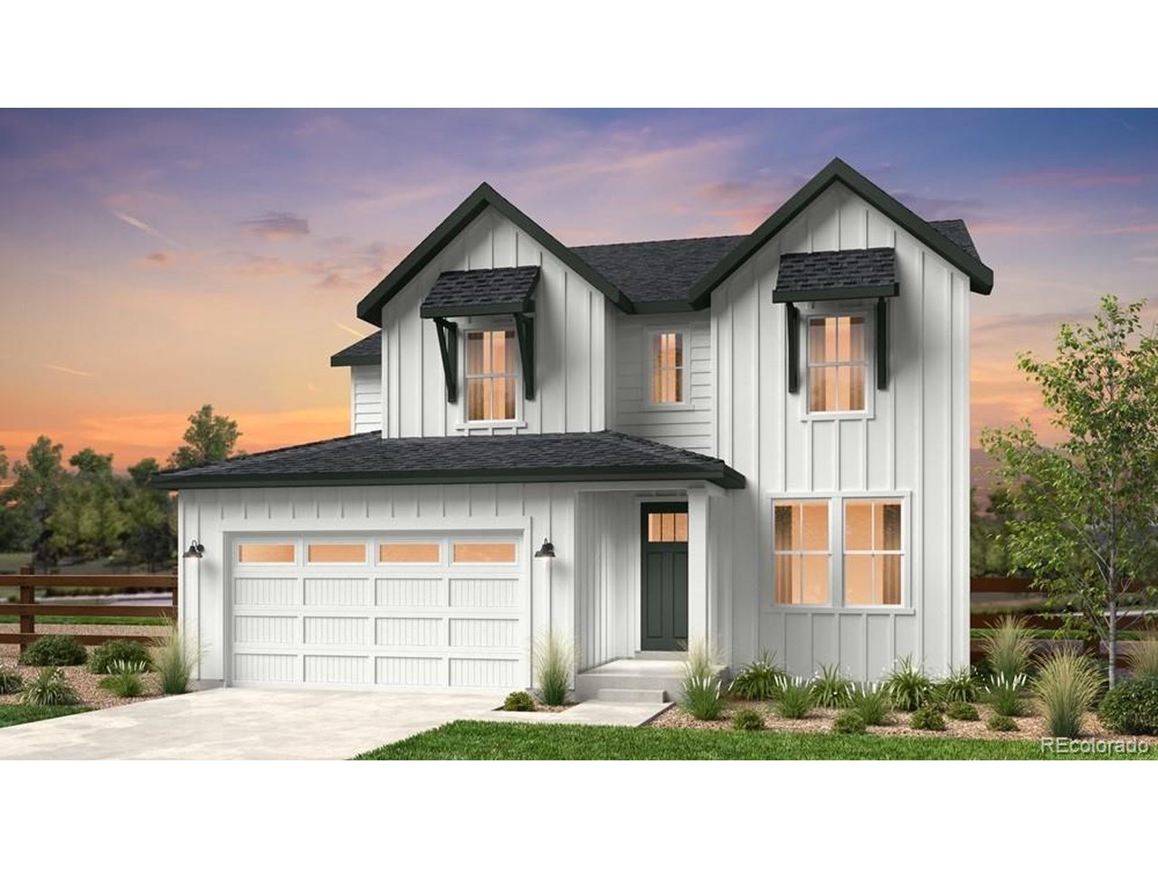 What's Special: 3-Car Tandem Garage | Included Basement | Flex Room. New Construction - December Completion! Built by America's Most Trusted Home Builder. Welcome to the Silverthorne at 726 Bradley Circle in Independence! This spacious new home is designed for modern living with an open-concept layout that seamlessly connects the kitchen, dining area, and great room, creating the perfect space for gathering and entertaining. The main level also features two versatile flex rooms that can be tailored to fit your lifestyle, while upstairs offers a luxurious primary suite and three additional bedrooms including one with its own bathroom. Enjoy outdoor living on the covered patio and take advantage of the expansive three-car tandem garage for added storage and convenience. The unfinished basement offers incredible potential for future expansion and personalization. Experience the charm of Independence, where picturesque rolling hills, protected open spaces, and brand-new community amenities come together to create an exceptional lifestyle. Conveniently located just 10 miles from Downtown Parker and Highway 83, everything you need is within easy reach. Additional Highlights Include: built-in appliance package with gas cooktop, full bathroom, plumbing rough-in at basement, spindle rails, and raised vanities at bath two and three. Photos are for representative purposes only. MLS#9765820