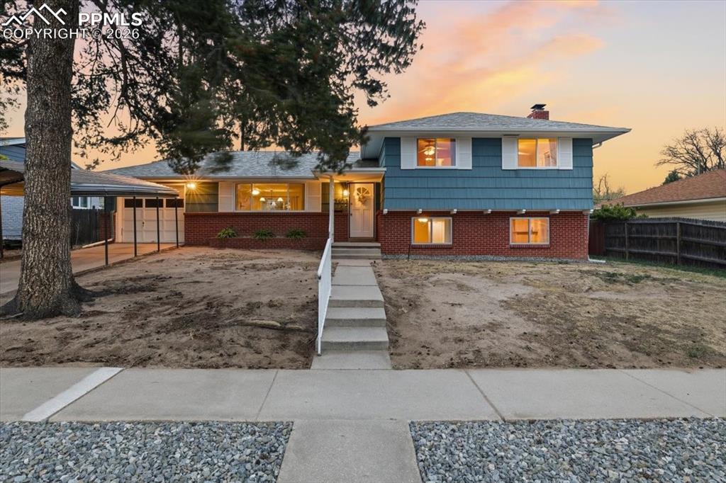 This beautifully updated Century Heights home is the perfect blend of comfort, space, and convenience in the heart of Colorado Springs!  Step inside to a welcoming living room that flows effortlessly into the dining area and kitchen—perfect for everyday living, entertaining, movie night, or simply relaxing with friends and family. This inviting home features abundant natural light, a warm atmosphere, and thoughtful updates throughout, including central A/C, a newer furnace, and an upgraded electrical panel—providing comfort and peace of mind from day one.  The chef in the bunch will love the stylish, well-appointed kitchen featuring granite countertops, stainless steel appliances, a newer dishwasher and microwave, and a water filtration system—offering ample prep space and a functional layout that makes everything from quick breakfasts to hosting family and friends easy and enjoyable.  Need to unwind? Head upstairs to the comfortable primary bedroom, along with additional bedrooms and a full bath that offer flexibility for family, guests, or a home office setup.  Looking for extra space? The lower level features a cozy second family room, an additional bedroom, and bath—perfect for guests, teens, or a quiet retreat.  Love the outdoors? Step outside to your spacious backyard, ideal for grilling, gardening, pets, or relaxing in the Colorado sunshine.  Located in a central Colorado Springs location near Palmer Park, you’ll enjoy hiking trails, biking, open space, picnic areas, and a dog park just minutes away—and once you're there, it truly feels like you've escaped the city and are in the mountains. You’re also close to schools, shopping, dining, public transportation, and easy access to anywhere in town.  Whether you're a first-time buyer, growing household, or looking for a move-in ready home with room to spread out, this one checks all the boxes.  Make this house your home—schedule your private showing today!