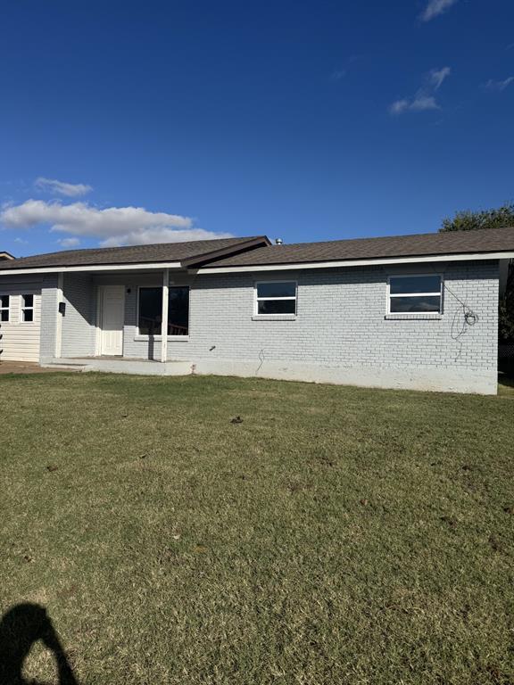 Home located in the heart of Moore. This is a 3 bedroom  home with a converted garage that can be a 4th bedroom and features one full bath. New flooring throughout as well as new quartz countertops.