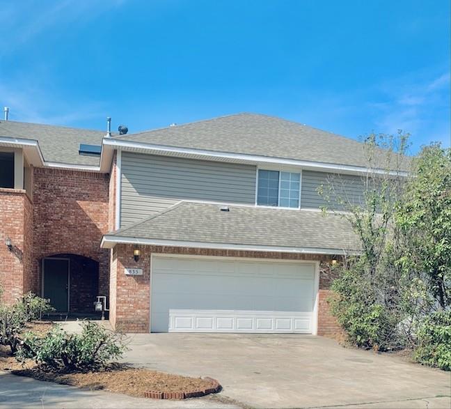 Three connected townhomes that can be purchased as a triplex--831, 835 and 839 Rambling Oaks Dr.--or can be bought individually. Each unit has 3 bedrooms and 2 and 1 half baths, 2 car garages. They are two stories, with living room, kitchen, half bath and laundry rooms at the ground level, and bedrooms with 2 baths on the upper level. Efficient use of space makes for comfortable homes for daily living and entertaining. The location is very convenient for nearby shopping, restaurants, movie theaters and many options for services.