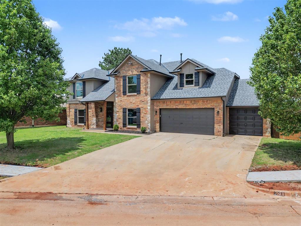 Welcome home to this beautifully remodeled 5 bedroom, 3.5 bathroom home in Silver Creek! With a traditional floor plan and plenty of room to spread out, this two-story home offers defined spaces while still feeling comfortable and inviting. Just off the entry, you’ll find a formal dining room along with a dedicated study, perfect for working from home or creating a quiet space of your own. The main living areas feature fresh, modern updates throughout, while the kitchen offers plenty of counter and cabinet space, an eat-in dining area, and a spacious walk-in pantry. The primary suite is generously sized and includes a large en suite bathroom with a soaking tub, walk-in shower, dual vanity, and walk-in closet. Four additional bedrooms are comfortably sized, offering plenty of flexibility for family, guests, or hobbies. A bonus room provides even more space to make your own, while the 3-car garage offers plenty of room for parking and storage. Located in the Edmond school district with convenient access to shopping, dining, Quail Springs, the Kilpatrick Turnpike, and everything the OKC metro has to offer, this Silver Creek home combines an established neighborhood with a beautifully updated interior!