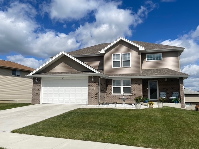 Absolutely stunning!  This fabulous home has four bedrooms and 2.5 bathrooms, situated in Greenfield Subdivision. Two story foyer welcomes you. Main level has open floor plan  with lots of natural daylight. Kitchen features custom cabinets and pantry. Quartz countertops, stainless steel appliances. Lots of countertop space perfect for entertaining and ideally located next to the family room and dining room. The spacious laundry room has its own closet adjacent to the two car garage. The second level features four spacious bedrooms. Main bath has a double vanity and linen closet. Luxury primary suite has a large  bedroom, walk in closet, double vanities, separate shower. Close to shopping, Metra and expressway. Bring your motivated buyers to see this gem.