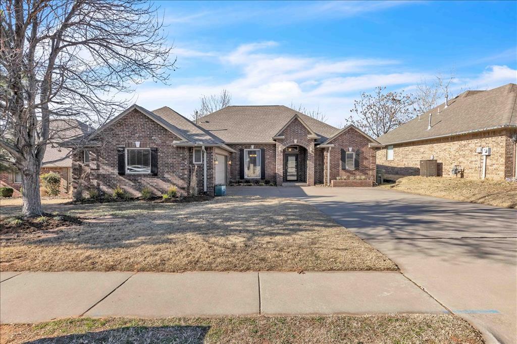 Edmond Home for Sale | $325,000 | 3 Bed, 2 Bath | Move-In ReadyWelcome to 745 Martina Lane in Edmond, Oklahoma, a move-in-ready 3-bedroom, 2-bath home with 1,930 square feet, offering exceptional value in one of Edmond’s most convenient locations. Homes with this level of updates, layout, and features are rarely available at this price point, making this a standout opportunity for buyers searching in the upper $300K entry range.This freshly updated brick home features a split floor plan, brand-new interior paint, and brand-new carpet throughout, providing a clean, turnkey feel from the moment you step inside—no projects needed.The east-facing exterior offers strong curb appeal with rain gutters, a covered front porch, and a fully fenced backyard with wood fencing. The front yard includes a French drain drainage system designed to help direct water away from the home, along with an underground sprinkler system for easy lawn maintenance. Enjoy outdoor living on the covered back patio, ideal for relaxing or entertaining.Inside, the living area features wood flooring, a cozy fireplace, and ceiling fans, creating a comfortable and inviting space. The kitchen offers granite countertops, ample cabinetry, and a functional layout, flowing seamlessly into the dining area with new carpet, perfect for everyday living.The private primary suite includes new carpet, a spacious walk-in closet, and a well-appointed primary bathroom with tile flooring, dual vanity sinks, a jetted soaking tub, and a separate walk-in shower—features often found at higher price points.Additional highlights include a storm shelter located in the garage and access to a neighborhood community pool, adding both safety and lifestyle value rarely seen in this price range.Conveniently located just minutes from I-35, this home offers quick access to Edmond restaurants, shopping, and daily conveniences, along with proximity to highly regarded Edmond schools.