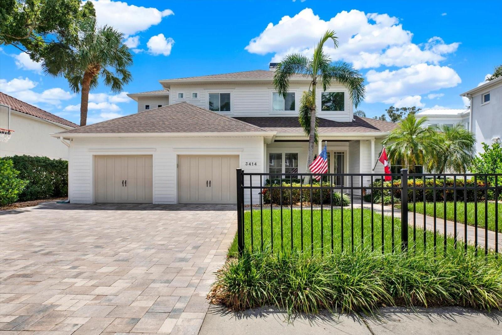 Under contract-accepting backup offers. RARE LUXURY OPPORTUNITY ON COVETED W TAMBAY AVENUE! Located in the heart of South Tampa's Bayshore Beautiful neighborhood, this exceptional 5-bedroom, 3.5-bath, 3,819 SF residence combines extraordinary scale, impeccable condition, and an unbeatable South Tampa location. Meticulously maintained and extensively updated with no expense spared, this is truly a turnkey home that shows like new construction.Soaring 22-foot ceilings create a dramatic sense of arrival, while the expansive great room seamlessly connects the living room, fireplace, and gourmet kitchen. The kitchen features top-of-the-line Wolf and Viking appliances, plus a separate butler’s pantry with dual wine refrigerators and a large walk-in pantry.The luxurious first-floor primary suite offers dual walk-in closets and a massive renovated en-suite bath with dual vanities, separate shower, and soaking tub. A spacious office/den with custom built-ins and abundant natural light completes the first floor.Outside, enjoy a private resort-style oasis featuring an oversized pool with water features, full pool screen enclosure, and beautifully landscaped grounds.Recent improvements include roof (2022), two high-end Rheem A/C systems (2024), hurricane windows (2025), driveway/porch pavers (2025), permanent LED exterior lighting (2025), LG washer/dryer (2025), primary bath renovation (2024), vinyl fencing (2024), commercial-grade State ProLine water heater (2026), and exterior paint (2026).Just two blocks from Bayshore Boulevard, less than 20 minutes to Tampa International Airport, and minutes from premier shopping, dining, groceries, banking, and entertainment. There is truly nothing left to do—just move in and enjoy one of South Tampa’s most coveted neighborhoods on one of its most desirable streets.