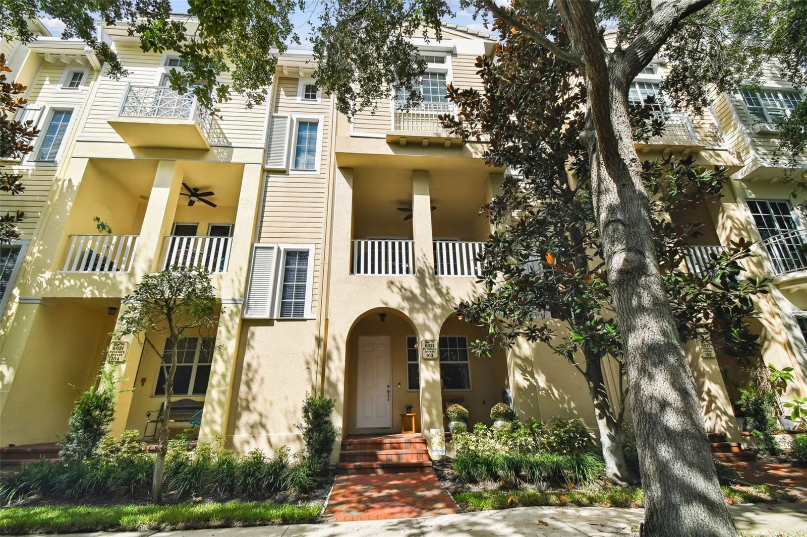 Welcome to Westshore Yacht Club—Tampa Bay’s premier exclusive waterfront and marina community, where luxury meets lifestyle. This beautifully maintained townhome offers the perfect blend of elegance, convenience, and resort-style living in a high and dry location that has remained flood-free through every storm.
Step inside this sought-after “Davis” model featuring 3 spacious bedrooms PLUS a den/office/bonus room, and enjoy effortless living with your very own private elevator. Built with durable block construction on all three levels, this residence also features an attached 2-car garage, covered front porch, and a second-level balcony overlooking tranquil green space —perfect for morning coffee or evening sunsets. Tech-savvy upgrades include a Ring doorbell and MyQ smart garage door opener for modern peace of mind. Best of all, roof and exterior maintenance are covered by the HOA, giving you more time to enjoy the Westshore lifestyle.
Westshore Yacht Club offers resort-style amenities in a 24-hour guard-gated setting. Enjoy two heated waterfront pools (adult and family), a state-of-the-art fitness center, full service on-site Day Spa, and indoor/outdoor dining, including the popular Sunset Bar and Tiki Bar. Boat owners will love the 149-slip marina. The community also features a park/playground, dog park, and a full calendar of social events create a welcoming and engaging atmosphere for all residents.
Don’t miss this opportunity to live in one of South Tampa’s most coveted gated communities—where every day feels like vacation.