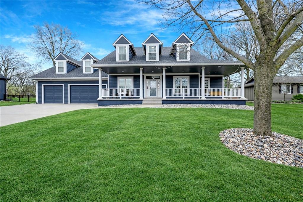 New price on the exceptional family home with a charming oversized front porch offers the perfect blend of lake lifestyle, entertaining space, and everyday comfort in the highly sought-after Lake Winnebago community. Lake Winnebago offers an exceptional blend of recreational, social, and outdoor amenities that enhance the lake lifestyle. Residents enjoy access to a 400-acre private lake with boating, skiing, kayaking, fishing, and swimming with its brand new community pool and clubhouse opening summer of 2026.Designed for making lasting memories, an ideal place to relax and enjoy breathtaking summer sunsets. The spacious 3-car garage provides plenty of room for vehicles, lake toys, and all your extras.Inside, the thoughtfully designed open floor plan feels both inviting and functional. You are greeted with a large entry way, large office and large dining room. The beautifully appointed kitchen features abundant cabinetry, new lighting, and flows seamlessly into the dining and living areas—perfect for hosting family and friends. The main-level primary suite offers a spacious retreat with a generous en-suite bath and walk-in closet. Upstairs, you’ll find three well-sized bedrooms, two full baths with new flooring, and cozy loft space. The lower level expands your living options with a large rec room, an additional bedroom, and full bath that is ideal for guests or extended stays. The community is anchored by the Arrowhead Yacht Club, a popular gathering spot with lake-view dining, outdoor entertainment, and event space for social and special occasions. On land, there are tennis and pickleball courts, a basketball court, baseball field, playground, paved and natural walking trails, and covered picnic areas for family fun and fitness. Equestrian enthusiasts will appreciate the Saddle Club facilities and horse stables, while year-round community events—like holiday celebrations, ski shows, and neighborhood clubs—foster a close-knit, active lifestyle for all ages.