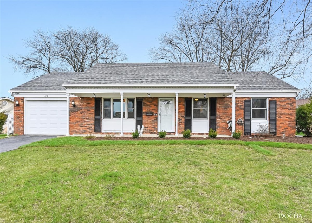 Welcome home to this lovingly updated 3 bedroom, 2 bathroom ranch home offering modern upgrades and timeless comfort. No expense has been spared the last few years with new LVP flooring, added kitchen shelving, updated refrigerator, washer and dryer and a new electrical panel too! The kitchen is a true standout, featuring open shelving, wall ovens, and butcher block countertops-perfect for both everyday living and entertaining. The updated bathrooms allow for comfort and privacy. Natural light fills the home, enhancing its spacious feel.  Outdoor living is equally impressive with a welcoming front porch and a new backyard gazebo, ideal for relaxing or hosting gatherings. Located in a prime area with highly rated schools, nearby shopping and dining, and a vibrant park district offering countless activities, this home blends convenience with community.  Whether you're a first-time buyer or an investor seeking income potential, this property is a fantastic opportunity. Don't miss your chance to own a home that combines updates, charm, and location all in one.