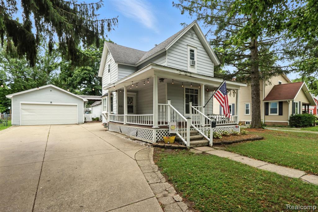 Cute & Convenient in Downtown Grand Ledge!

This 3 bed, 1.5 bath home is full of charm and just steps from all the downtown Grand Ledge favorites—coffee shops, parks, Ice cream, restaurants, and the river!

You’ll love the spacious layout, natural light, and cozy vibe throughout. The large kitchen flows nicely into the huge main living room with fireplace and walkout to the backyard. Main floor features living areas, laundry, bedroom and full bathroom, while 2 more bedrooms and half-bath await upstairs!

Outside, enjoy a fenced-in backyard that’s great for pets, kids, or just hanging out. Plus—a 2-car garage for parking, storage, or weekend projects.

This one’s move-in ready and right where you want to be. Come take a look!