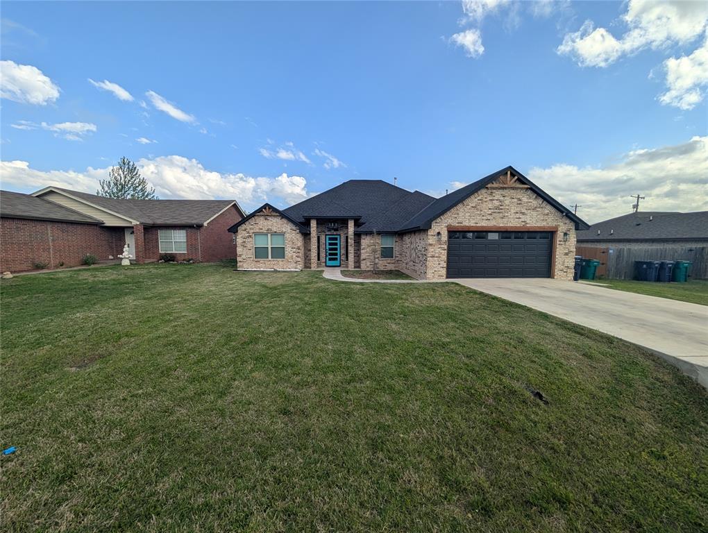 Check out this beautiful home now available! Featuring 4 bedrooms, 2 full baths, granite counters throughout, a huge pantry area, a huge walk-in shower in the primary bathroom, a huge walk-in closet in the primary, a covered patio and an open deck. Fridge stays. Must see!