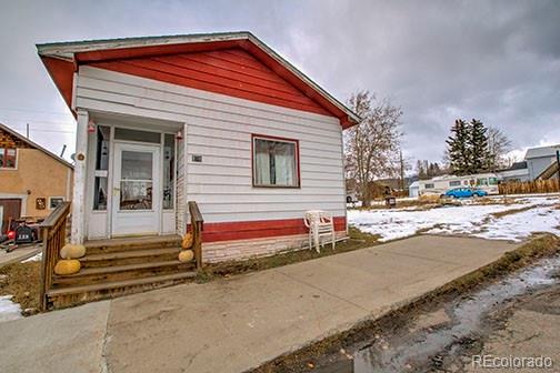 What makes this a great 3 bedroom, 1 bath home? The first thing is location. It is just a block away from the historic downtown core of Leadville. Secondly, three lots on a corner give you plenty of space to breath. Two of the three lots are vacant and have the potential to either expand on the house, add a garage or...? There was a new water line in 2021 and the kitchen and bathroom remodeled as well. In the past, it was the location of an insurance office. TC Zoning allows for residential or business use. The extra lots provide off-street parking; a must being so close to the action for races and downtown festivities. The possibilities are endless! Interior pictures are from prior to the tenants moving in to protect their privacy. Tenants are month to month and will need 30 days notice to move or may possibly sign a new lease, if you are purchasing for an investment or need some time to move in.