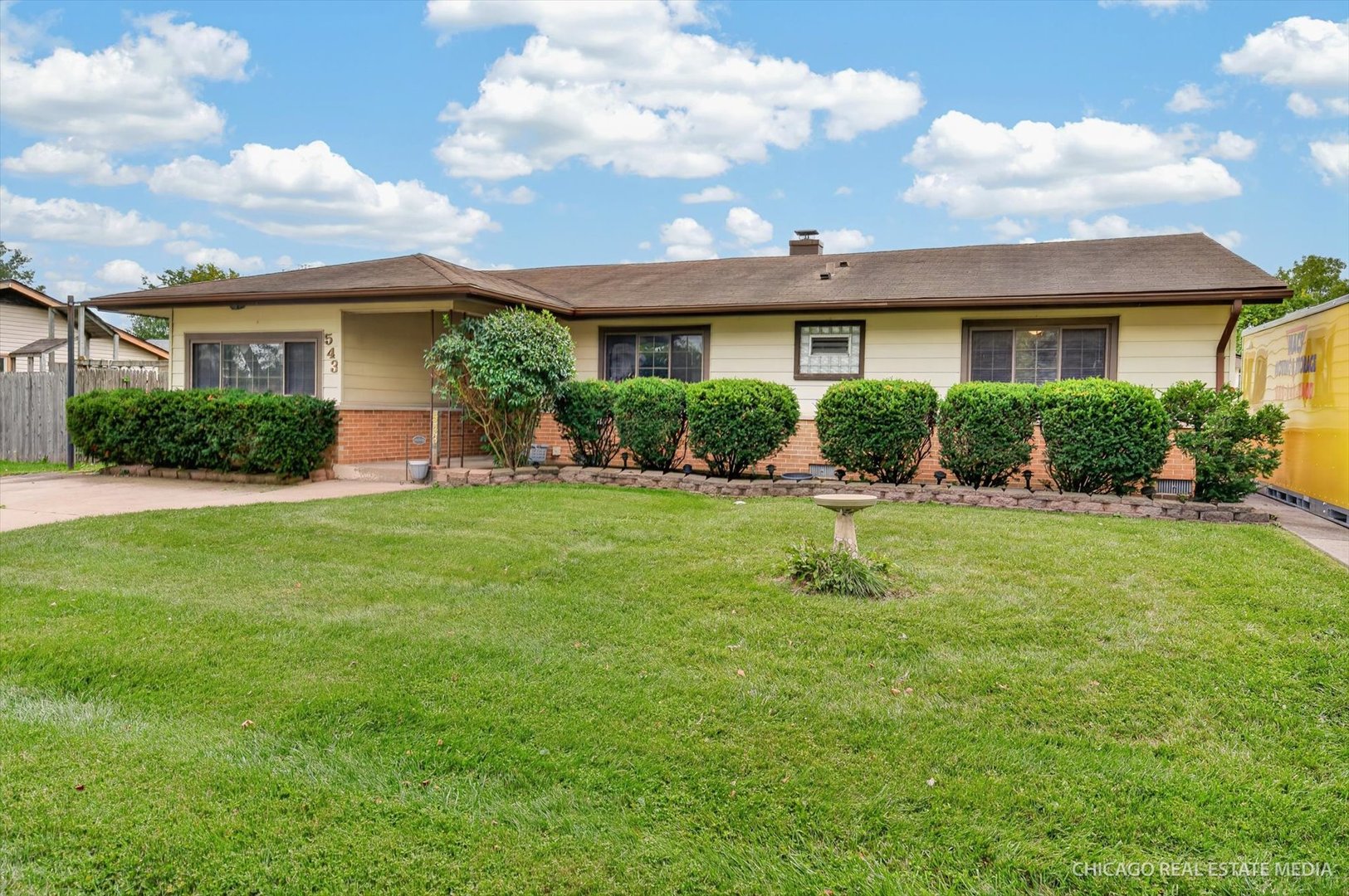 Get ready to host and enjoy the holidays in this inviting 3-bedroom, 2-bath home! A spacious family room, along with sliding doors in the living room that open to the patio, creates plenty of opportunities for entertaining, relaxing, and enjoying the outdoors.    A long driveway leads to a detached 2.5-car garage, offering ample space for a workshop, motorcycle parking, or additional storage. The property also features extra off-street parking, providing convenient space for a boat or small trailer.    The large backyard includes a storage shed and dedicated dog run, making the outdoor space both functional and enjoyable. Recent updates include a one year old HVAC system, newer roof and water heater, and a washer and dryer approximately three years old.    Bring your decorating ideas and make this home your own! Schedule your showing today. Property is being sold as-is.