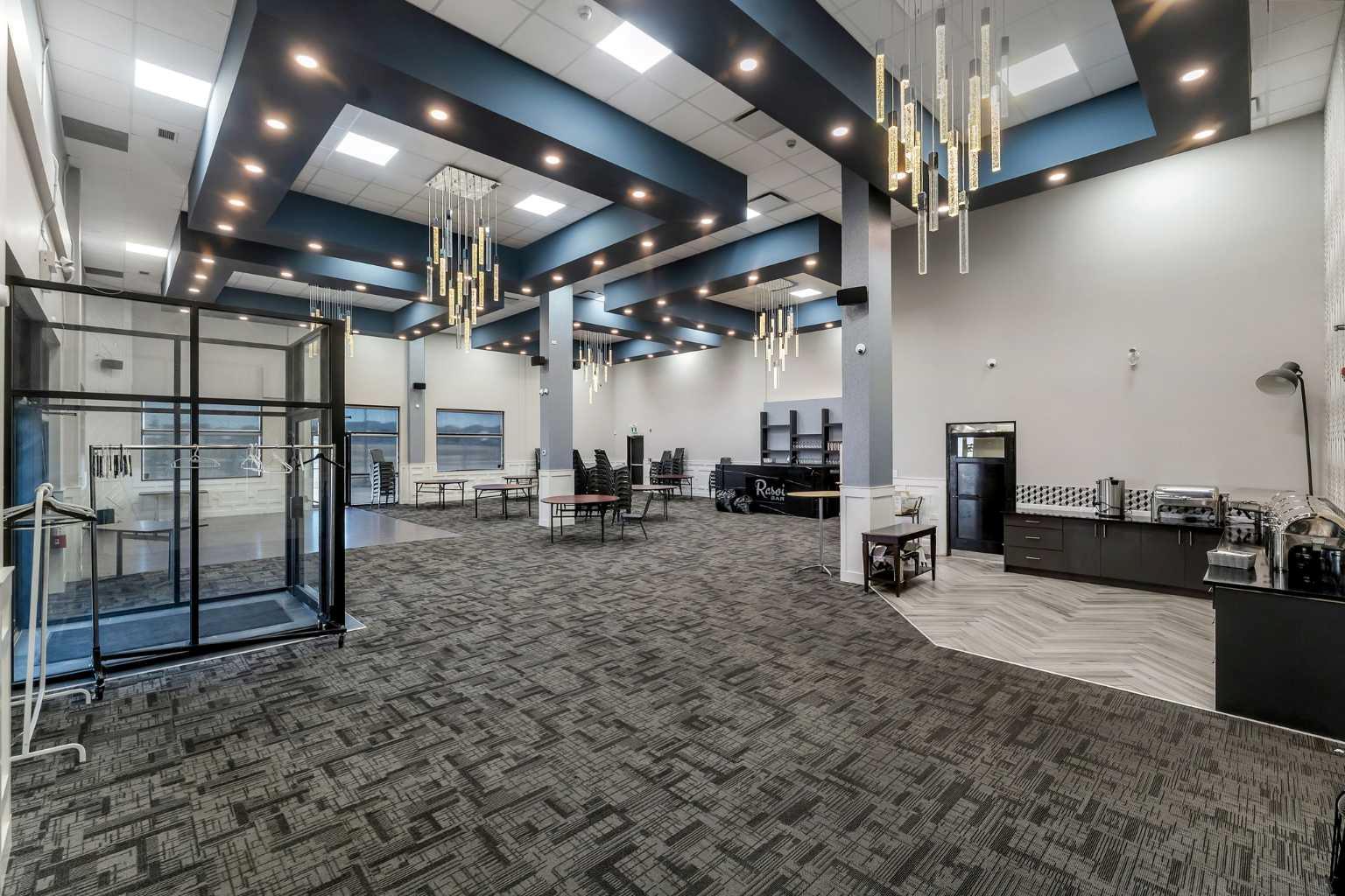 Exceptional opportunity to own a fully operational turn-key Restaurant & Banquet Hall, including real estate, located at the high-exposure intersection of Country Hills Blvd NE & Metis Trail NE. Featuring approximately 4,500 sq. ft. with 24 ft ceilings, the space is ideal for dine-in, takeout, and large-scale events. Includes a spacious ±1,500 sq. ft. patio, perfect for seasonal use. Turn-key setup with strong potential for owner-users or investors.