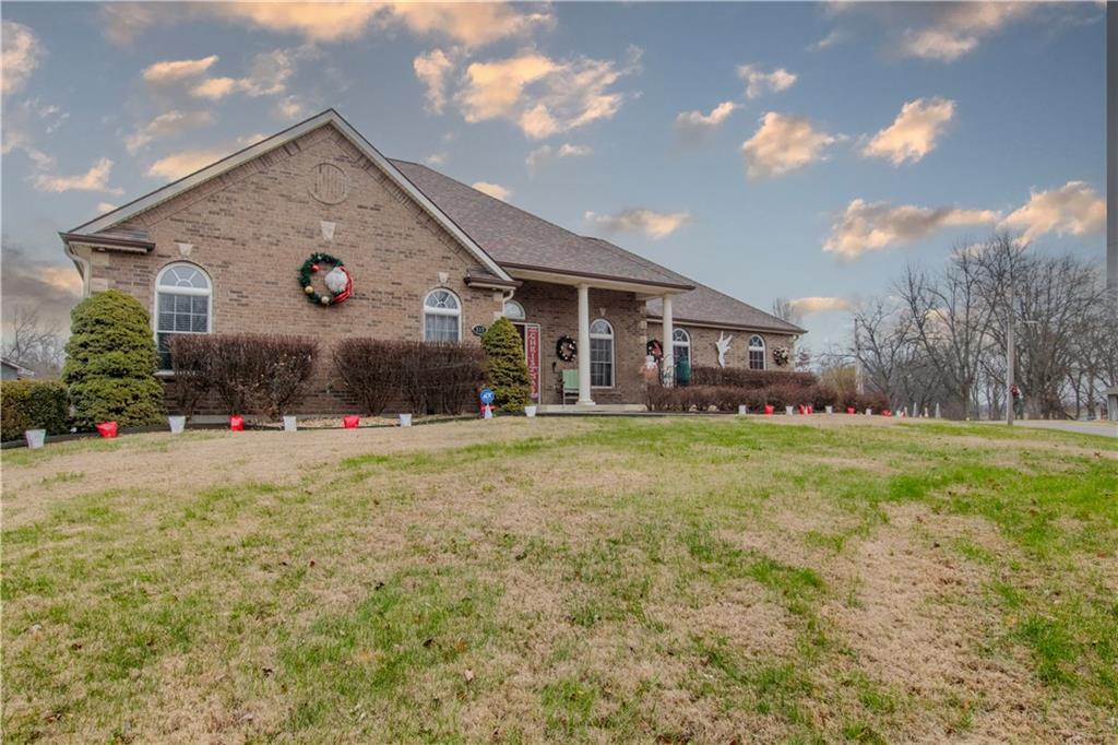 Welcome to this beautiful custom built ranch home. Walking into this home you'll notice the handcrafted hardwood floors, open floor plan, a gorgeous kitchen that includes an island, granite counters, custom cabinets, walk-in pantry, and more! The master bedroom leads to a spacious master bathroom that includes a walk-in shower, jacuzzi tub, double vanity, and makeup vanity. This home has a walkout basement complete with a full kitchen, office, bedrooms, and an ample amount of storage. Pride of ownership shows in this home - Roof is 7 years old, HVAC is 5 year old, all appliances stay! Come take a look and all it has to offer!
