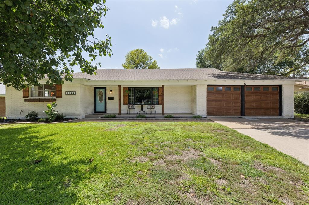 Come see this adorable 3 bed, 2 bath home. The exterior has a fresh coat of paint giving it great curb appeal. You are immediately welcomed by a large living area with great windows offering an abundance of natural light. The kitchen boasts beautiful granite countertops and a peninsula that is great for entertaining while cooking or the for kids to hang out while doing homework. The kitchen flows into an expansive dining room with a wood burning fireplace for cozy family gatherings. The dining room is large enough for additional lounge seating.  The floors are a neutral vinyl to go with any decor and stand up great to children and pets. The bathrooms have original charm with modern touches. Get ready to entertain in this oversized backyard with a covered patio. Great location. with easy access to Interstate 20 and I-35.  What more could you need? Tenant has a lease until September 25. 
Foundation work done by previous owner in 2022