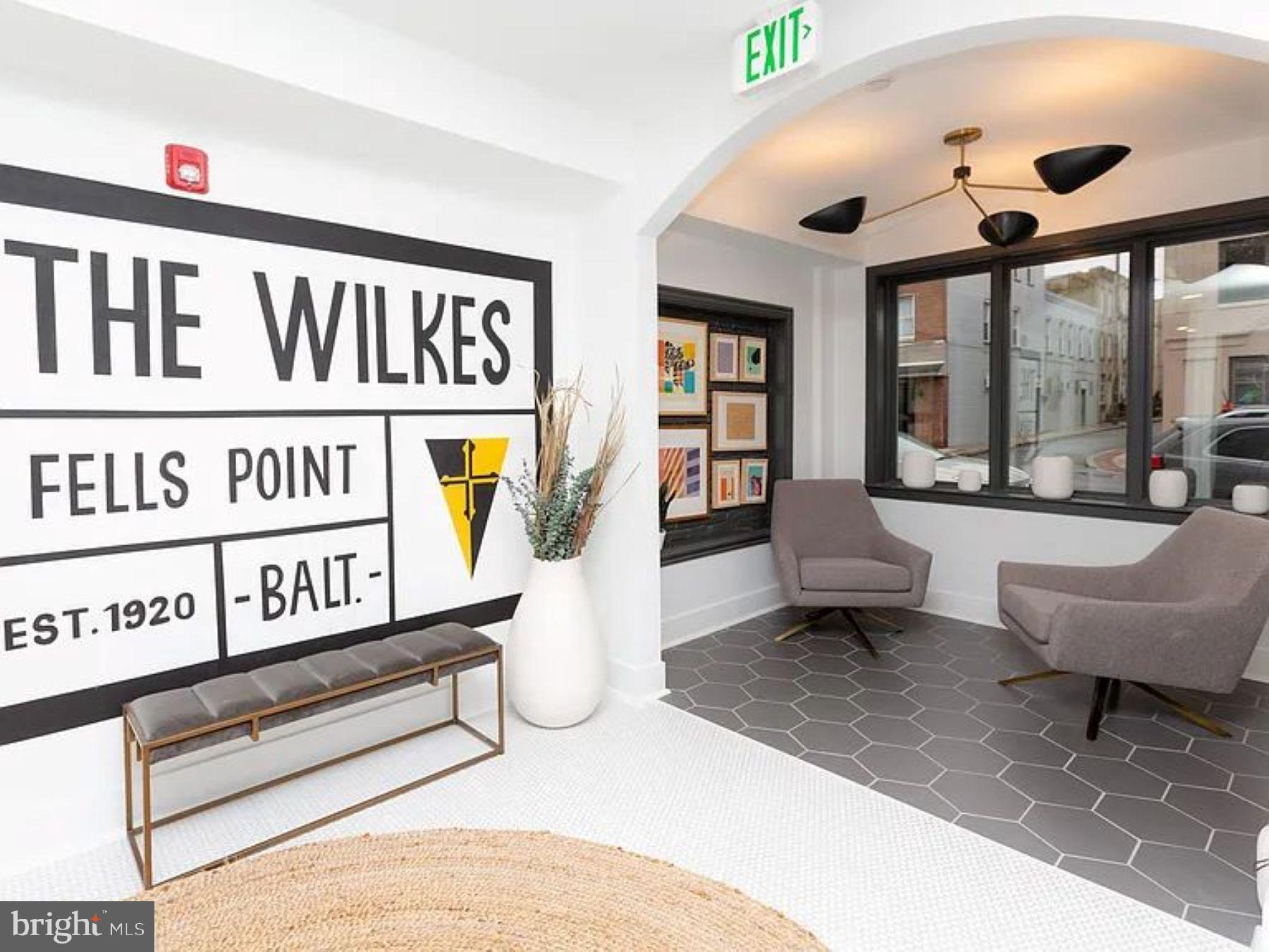 Welcome to The Wilkes, now under new ownership and management, our community features beautifully renovated apartments with gourmet kitchens, custom closets, and designer finishes throughout. Step outside to charming cobblestone streets, waterfront views, and some of Baltimore’s best dining. Explore historic streets, savor a lively culinary scene, and immerse yourself in the rich history and vibrant culture of this unique Baltimore neighborhood. Your next chapter begins here, and your dream apartment at The Wilkes awaits.