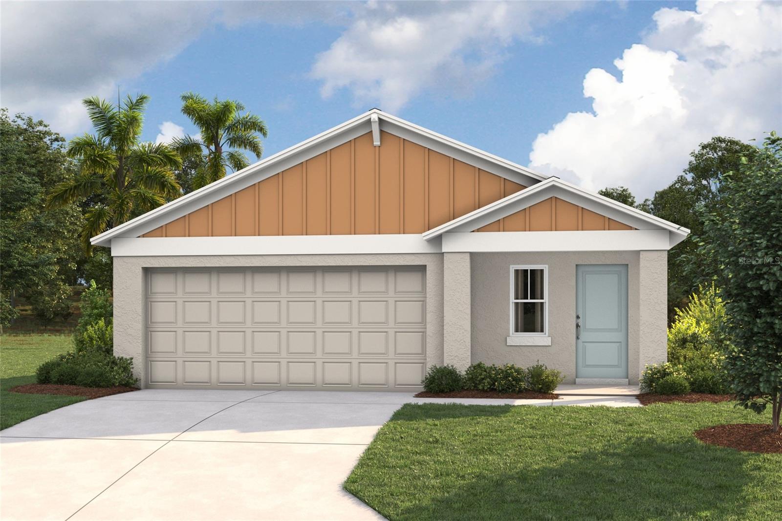 Virtually Staged. Under Construction. Magenta BELOW MARKET INTEREST RATES with use of Seller's Preferred Lender.Feel at home with the Magenta, a single-story home with 3 bedrooms, 2 bathrooms, and a 2-car garage. This layout is a true gem, seamlessly blending modern comfort with Florida charm. Open concept living dazzles with luxury vinyl plank flooring throughout the main living areas. The kitchen, featuring quartz countertops, new stainless-steel appliances and ample storage overlooks the dining and living area. A dreamy, covered lanai, accessible through sliding glass doors, invites you to take full advantage of the Florida climate. The owner’s suite boasts double vanities, a walk-in shower and a substantial walk-in closet, while the additional bedrooms and full bathroom are located off the kitchen for added privacy. With a laundry room  located off the foyer, a smart thermostat with voice control to maintain energy efficient living, and professionally curated landscaping, the Magenta is designed to make every day extraordinary.  Located in Crosswinds in Haines City, this home offers access to community amenities including a pool, clubhouse, fitness center, playground, dog park, and walking trails, as well as convenient access to US-27 and I-4 and nearby destinations like Posner Park and Lake Eva Community Park. Images shown are for illustrative purposes only and may differ from actual home. Completion date subject to change.Contact or make an appointment for more details on interest rates.
