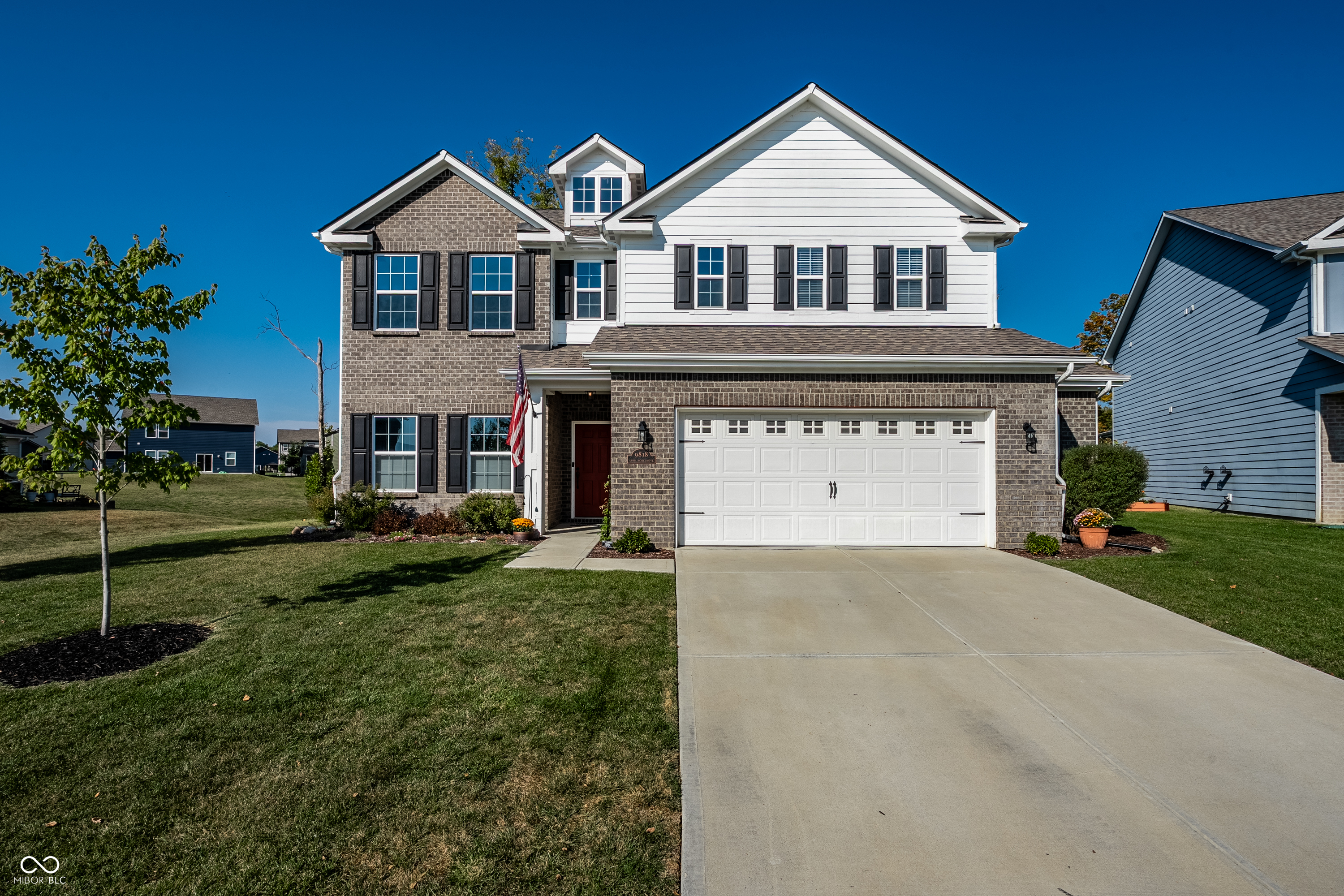 Beautifully customized and better-than-new home now available in highly desirable Fishers, IN where award winning schools, a highly connected trail system and world-class amenities await! This 5 bed home w/ loft and private, fenced backyard will wow you from the start. The cozy factor is a TEN from the moment you step inside. You will love the highly functional main floor layout complete with a large kitchen, living room w/ built-ins, mud room and flex space perfect for home office/playroom/lounge. Upstairs, the primary suite is a true oasis with updated bathroom and lots of closet space. Loft area is light and bright and the upstairs laundry room has been thoughtfully re-designed. Outside, enjoy plenty of entertaining space on the recently expanded patio. Backyard is fully fenced and backs up to treeline. Make this TEN your home before the holidays.