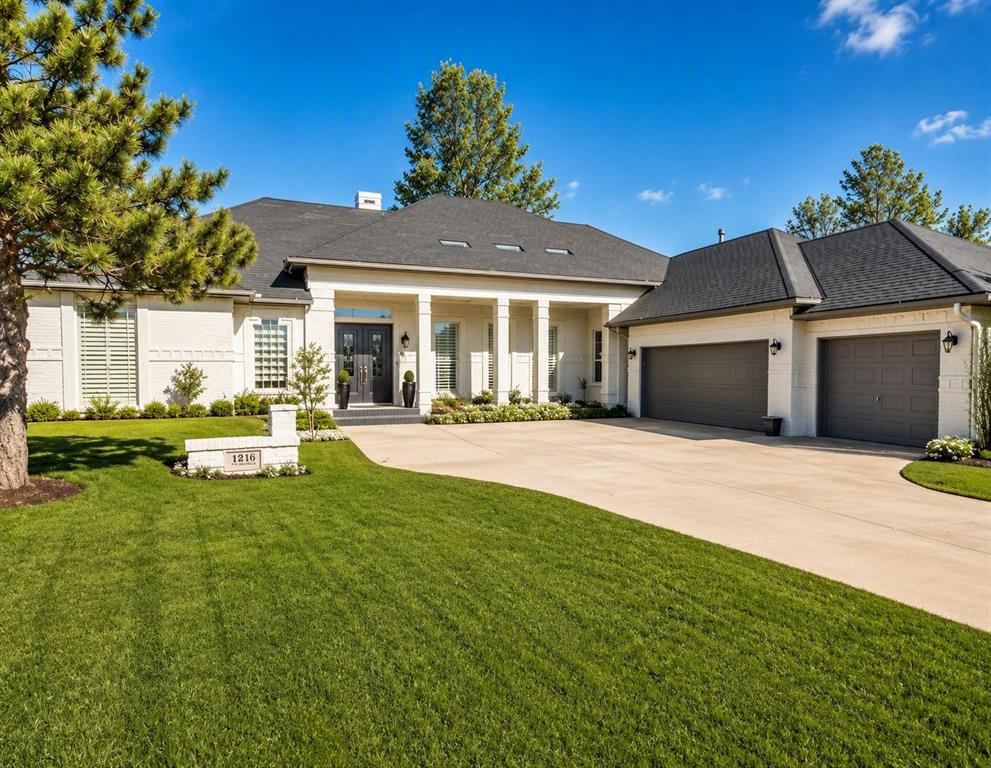 Looking for a place to move in Immediately? Here it is.. Live next to Kickingbird Golf Course in East Edmond. Great Price!! Beautiful, Unique home, on a spacious 0.5 MOL acre lot, this unique floor plan offers 3/4 bedrooms with a dedicated office, looking out to a deck that could easily be used as a 4th bedroom, along with 2.5 bathrooms and a 3-car attached garage. This home perfectly blends comfort, functionality, and space. Step inside to an open-concept layout featuring a welcoming living area highlighted by a stunning triple-sided fireplace seamlessly connects to the dining area and kitchen--ideal for both everyday living and entertaining. The kitchen is equipped with stainless steel appliances, granite counter tops and offers both style and practicality. Ideal for both everyday living and entertaining. Enjoy year-round relaxation in the expansive sunroom overlooking the beautiful backyard and waterfall on the deck. Additional upgrades include Villa Belize Collection wood flooring, a whole-house Generac GENERATOR, Full House Surge Protector, newer hot water heaters, R-38 insulation and custom California closets for optimal organization. Outdoor living is just as impressive, with multiple decks spanning the back of the home, a gazebo for additional seating, fire pit and plenty of space to enjoy the peaceful surroundings. Conveniently located with easy access to I-35, this property offers both privacy and accessibility in one of Edmond's most desirable areas. **Home Warranty will transfer to new owner. Schedule your private showing today! Seller is licensed Realtor.