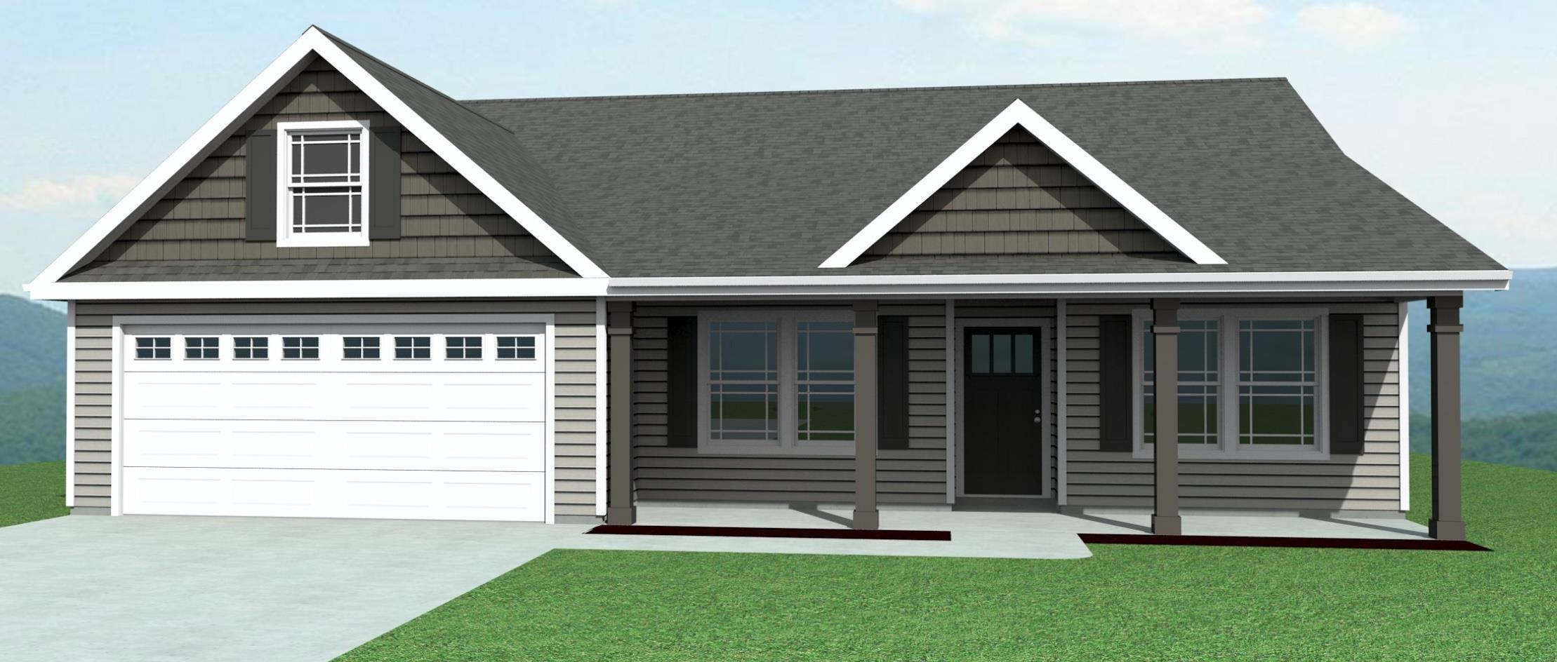 Custom Brentwood plan - 3BR/2BA home with added Sunroom and Covered patio. This open floor plan features 10' ceilings in the living room, corner fireplace, Marsh cabinets and LVP throughout the home. Lots of extras added to trim and finishes.