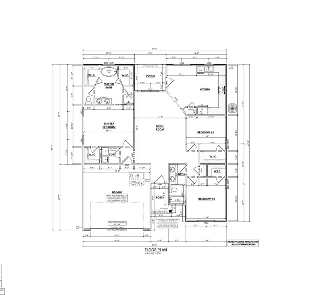 Come check out all the new construction in Marshall Trace Subdivision. We are located in Thomas County, Coolidge GA close to Thomasville & Moultrie! The is home has 3 bedrooms & two bathrooms. Kitchen and baths have beautiful custom cabinets with granite counter tops. Master bath has beautiful tiled shower. Walk in closets with wood shelving. LVP throughout the home! Stainless Kitchen appliances. Exterior of home has durable concrete siding, architectural shingles & irrigation in the yard! Come take a look, these homes are selling fast!