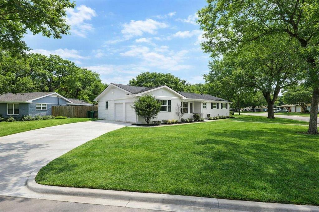 Fully Remodeled Corner House with beautifull view and wide open outside, perfectly lighting house inside & Move-In Ready Home in the Heart of Hurst!This beautifully renovated residence has been thoughtfully updated from top to bottom, offering modern comfort, style, and peace of mind. The home features brand-new luxury vinyl flooring, new energy-efficient windows, and fresh interior paint that creates a bright and inviting atmosphere throughout.The completely updated kitchen is a standout,new driveway, showcasing new cabinetry, modern finishes, and brand-new appliances, perfect for both everyday living and entertaining. Major system upgrades include a new roof and a recently replaced HVAC system, providing long-term efficiency and reliability.Every detail has been carefully considered, making this home truly turn-key for its next owner. Conveniently located with easy access to shopping, dining, schools, and major highways, this property is an exceptional opportunity for buyers seeking quality craftsmanship and modern upgrades in an established neighborhood.Don’t miss this stunning remodel—schedule your private showing today.