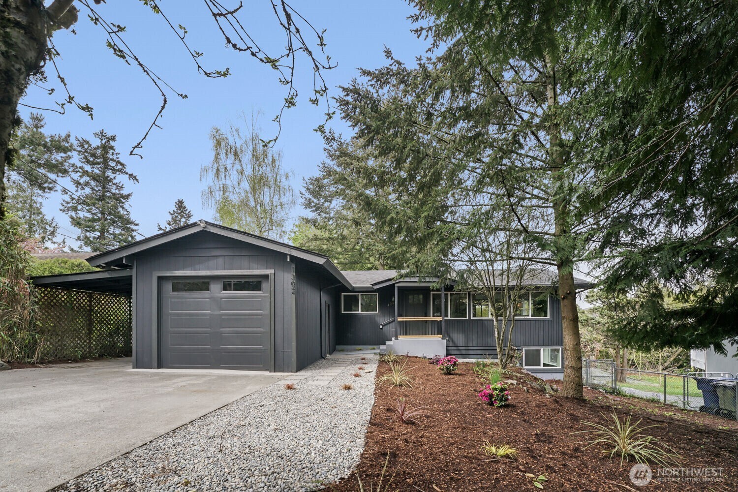 Gorgeous fully refreshed, move-in-ready modern home awaits its new owner.   This beautifully updated 4-bedroom, 2.75-bath home is loaded with stylish upgrades and modern comforts from top to bottom. Step inside and fall in love with the show-stopping kitchen featuring sleek new cabinetry, gorgeous quartz countertops, stainless steel appliances, and a designer tile backsplash that brings the whole space to life.  Two bedrooms and a beautifully updated full bath on the main level. Spacious primary suite is your own private retreat, complete with ample storage and a chic updated en-suite bath with a walk-in shower. Downstairs offers the perfect flex space for movie nights, game days, or a cozy rec room, plus two additional bedrooms and a third beautifully updated full bath. The upgrades don’t stop there — enjoy brand-new double-pane windows, a heat pump for year-round heating and cooling, new roof, fresh exterior paint, an updated deck, and extended driveway with garage and extra covered parking. Location is absolutely unbeatable. Just blocks from Seahurst Park, close to Downtown Burien, shopping, dining, and easy highway access, this home perfectly blends style, comfort, and convenience.