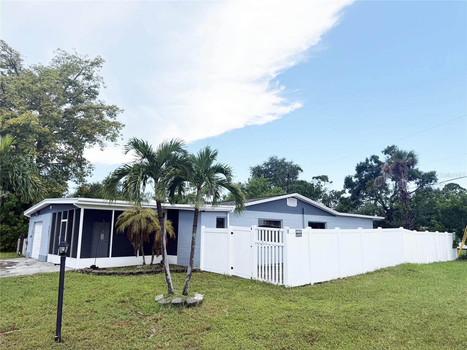 2 units, 2 income streams, one smart buy in the heart of Pinellas Park! This duplex pairs a spacious 2 bedroom / 2 bath unit with a 1 bedroom / 1 bath unit that includes its own garage - a rare mix that lets you lease both sides or live in one while the other helps cover the mortgage. Each unit has a private entrance, its own electric meter and its own fully separate backyard, delivering true privacy for tenants and simple operations for the owner. The central location is the real headline - minutes from Park Blvd, with quick access to US 19, I-275 and the Gateway corridor, putting downtown St. Pete, Tampa and the Gulf beaches within an easy drive. Shopping, dining and everyday services sit just around the corner. The 2/2 and 1/1 mix widens your tenant pool and softens vacancy risk, while the garage adds a premium most duplexes in this price range do not offer. Schedule a private tour and run the numbers. Room sizes and square footage are approximate; buyer and buyer's agent to verify all measurements.