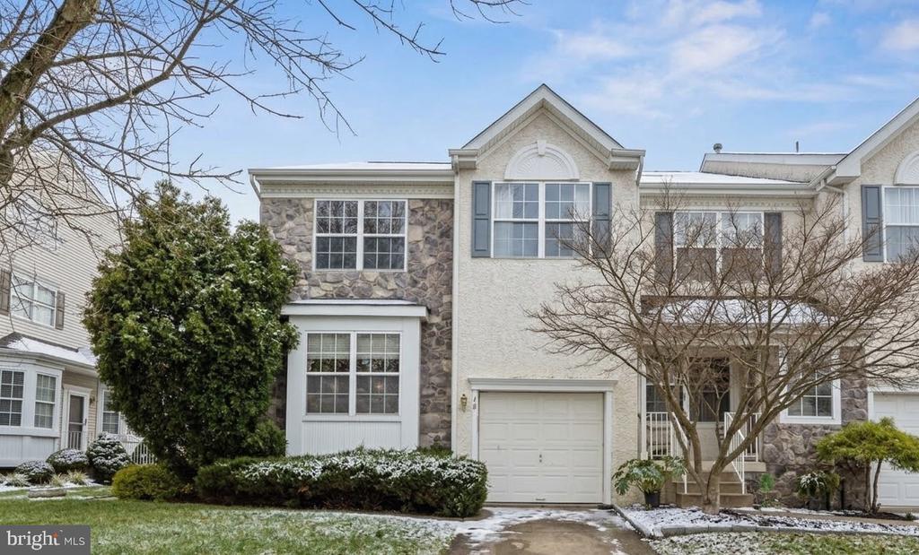 Coming Soon in The Courts of Brookfield • Cul-de-sac setting • Backs to trees • Deck for outdoor dining • 3BR 2.5BA • 1-car garage • Upstairs laundry • Unfinished basement.....         Tucked in a quiet cul-de-sac in The Courts of Brookfield, 78 Chapel Hill Road in Mount Laurel welcomes you with a front entry that opens into a bright living room, with an adjacent formal dining room ready for weeknight dinners or holiday hosting. Because this end unit has extra windows, not only are the rooms brighter, they appear bigger and more inviting.  Continue through the main level and the home naturally unfolds to the back, where the eat-in kitchen connects to the rear family room with a cozy fireplace creating an easy gathering spot. Sliding outside, the deck feels like a private retreat, overlooking a peaceful backdrop of trees that makes morning coffee and evening grilling feel a little more relaxed.Upstairs, you’ll find three bedrooms, including a primary suite with its bath featuring a relaxing garden tub and separate walk-in shower. The upstairs laundry keeps daily routines simple, while the one-car garage adds everyday convenience. Downstairs, the unfinished basement offers abundant storage now and the flexibility to finish later. When it’s time to head out, you’re close to major commuter routes like the NJ Turnpike and I-295, with great dining options nearby and an easy trip into Philadelphia for nights out. Schedule your private tour today and get ready to call this one "Home."