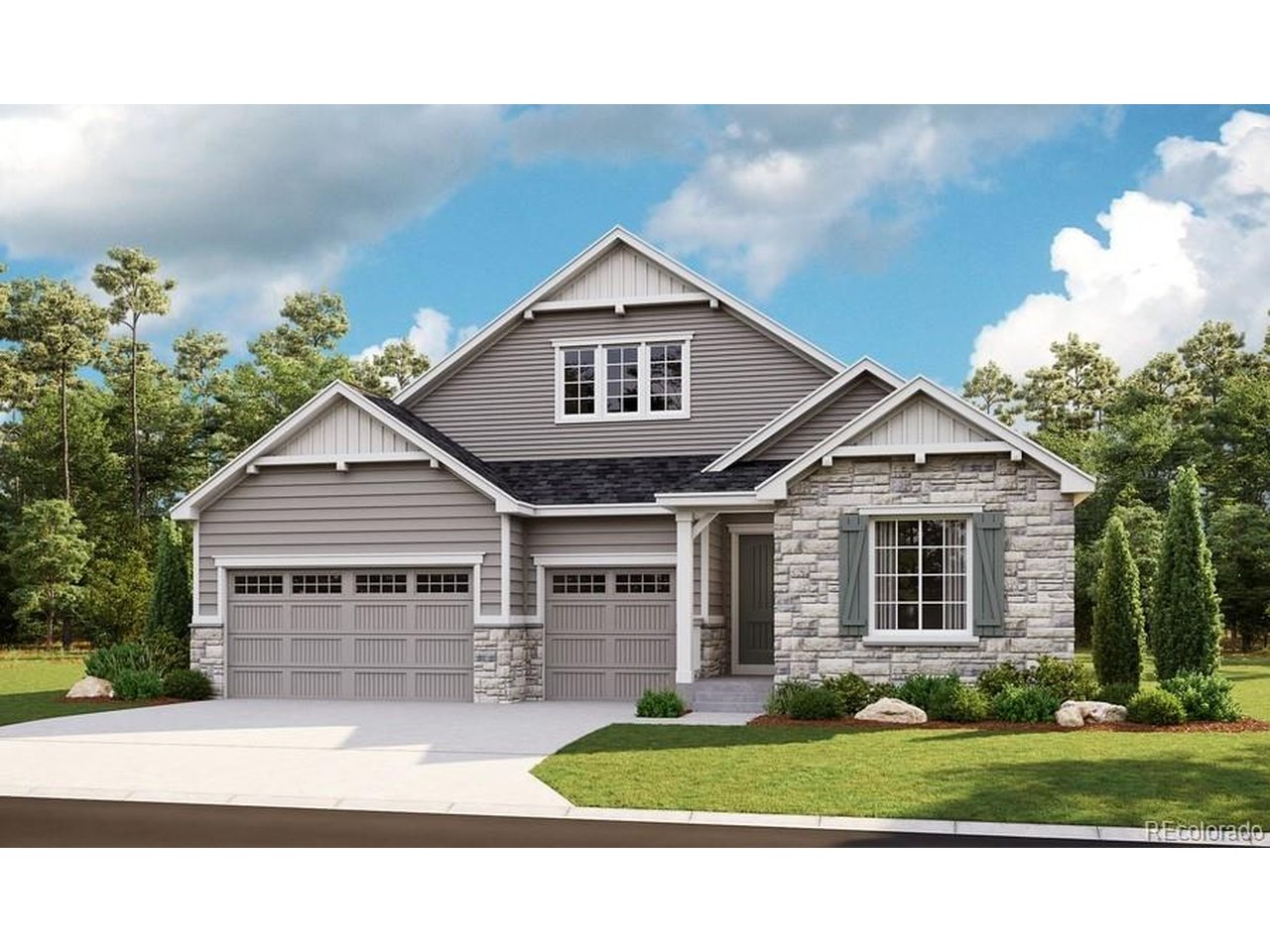 **!!AVAILABLE NOW!!**SPECIAL FINANCING AVAILABLE**Experience the perfect blend of luxury, comfort, and convenience in this stunning Powell home, thoughtfully designed for effortless ranch living. Beyond the charming, covered entry, you'll find a spacious guest bedroom, full guest bath, and inviting guest suite living area, creating the perfect retreat for visitors. The expansive open-concept floor plan draws you to the heart of the home, where a chef-inspired gourmet kitchen takes center stage. Complete with a large quartz island, walk-in pantry, and premium stainless-steel appliances, this space is ideal for both everyday living and entertaining. The kitchen seamlessly connects to a bright dining area and a welcoming great room featuring a cozy fireplace and direct access to the covered patio for year-round indoor-outdoor enjoyment. The luxurious primary suite offers a private sanctuary, highlighted by dual oversized walk-in closets and a five-piece bath. An additional secondary bedroom with its own en-suite bath provides comfort and privacy for family members or guests. A well-appointed laundry room, mudroom, and powder room complete the main level. Downstairs, the finished basement expands the home's living space with an impressive recreation room, complete with a wet bar and endless possibilities for entertainment. A versatile flex room offers space for a home office, gym, or hobby room, while two additional basement bedrooms with a shared bath create the perfect accommodations for overnight guests.