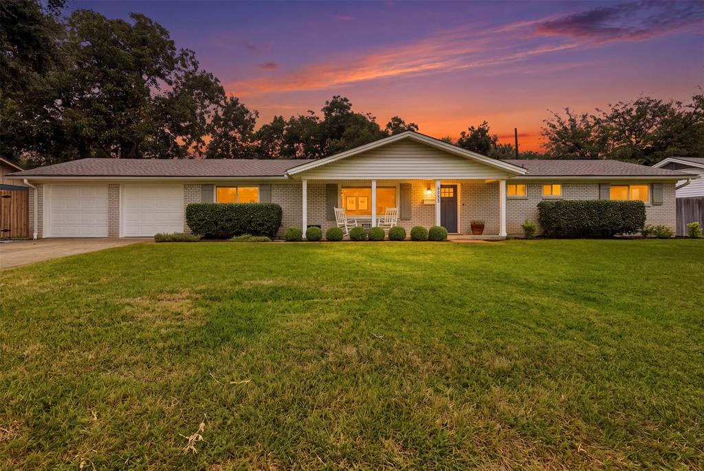 Welcome to this charming 3-bedroom, 2-bathroom Fort Worth home, offering a well-balanced combination of character, comfort, and functionality. The inviting white-brick exterior creates a timeless look, while abundant natural light fills the interior and highlights the beautiful new flooring and baseboards installed throughout in 2024. The spacious family room features a classic fireplace, creating a warm and welcoming focal point for relaxing or gathering with family and friends. The beautifully open kitchen offers a functional layout with stylish finishes and ample space for both everyday meals and entertaining. Generously sized bedrooms provide comfortable accommodations, while the expansive backyard offers plenty of room for outdoor entertaining and enjoying the Texas sunshine.The major updates are already handled: a new roof and HVAC system in 2021, a tankless water heater in 2019, and a full 2024 irrigation package with sprinklers in the front and back yards plus drip irrigation around the entire house and back patio. Thoughtfully designed with desirable features throughout, this home is an exceptional opportunity to enjoy comfortable and inviting living in Fort Worth.