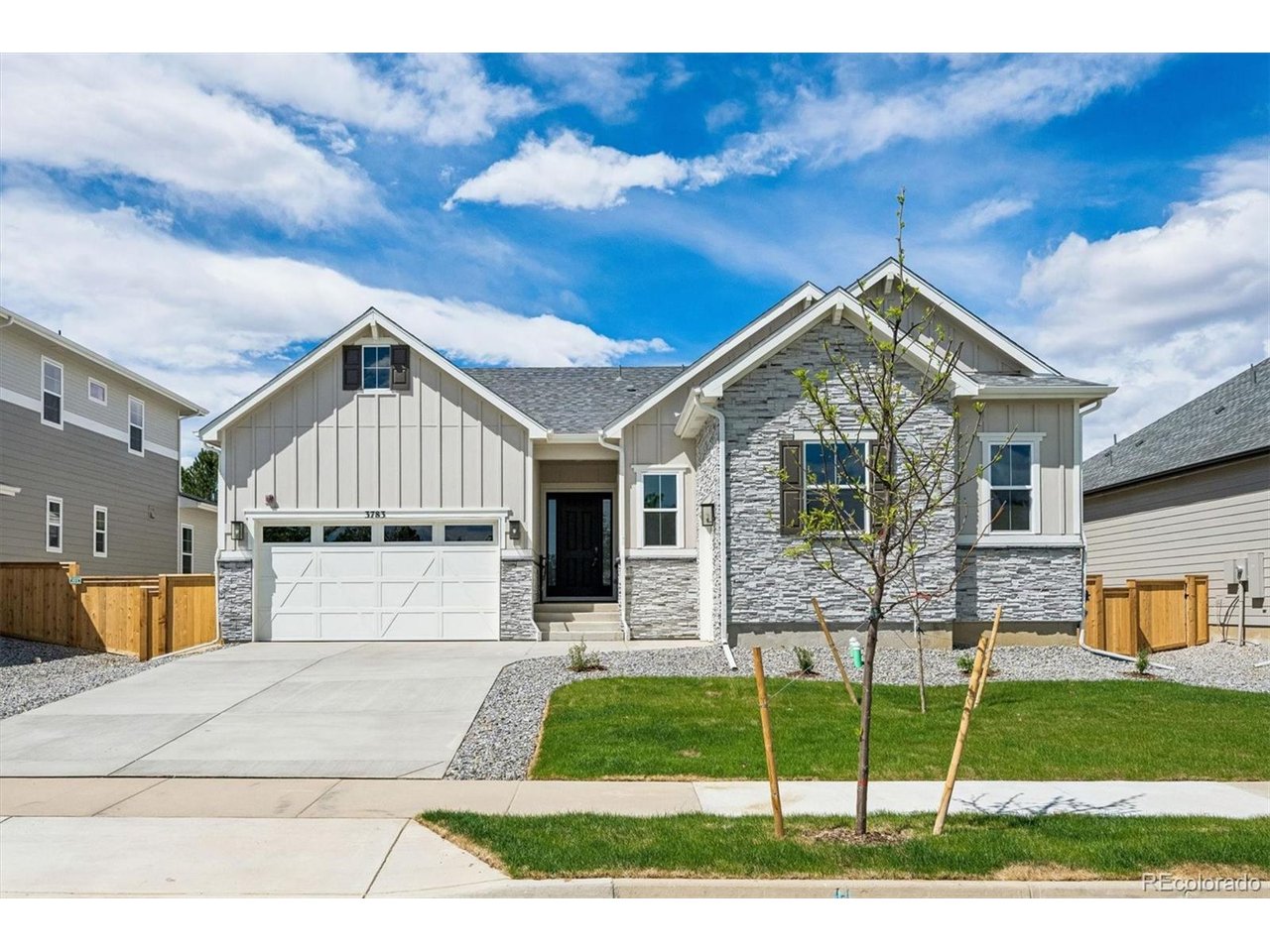 **!!MOVE-IN READY!!**SPECIAL FINANCING AVAILABLE**This stunning Daniel is designed to impress with the ease of main-floor living, thoughtfully crafted spaces, and exceptional finishes throughout. From the moment you enter, you're welcomed by a private study, two spacious secondary bedrooms, a shared full bath, and a conveniently located laundry room. At the heart of the home, an open-concept layout creates the perfect setting for gathering and entertaining. The inviting great room, highlighted by a cozy fireplace, flows seamlessly into the dining area and the gourmet kitchen. Here, you'll find a large quartz center island, sleek stainless-steel appliances, and a generous walk-in pantry, combining style and functionality for everyday living. Tucked away for privacy, the luxurious primary suite offers a peaceful retreat with a five piece bath and an expansive walk-in closet. Step outside to the covered patio, an ideal extension of your living space that's perfect for morning coffee, outdoor dining, or relaxing evenings with family and friends. The impressive finished basement adds even more room to live and entertain, featuring a sprawling rec room, a versatile flex space, an additional bedroom, and bath, making it perfect for guests, hobbies, or multi-generational living.