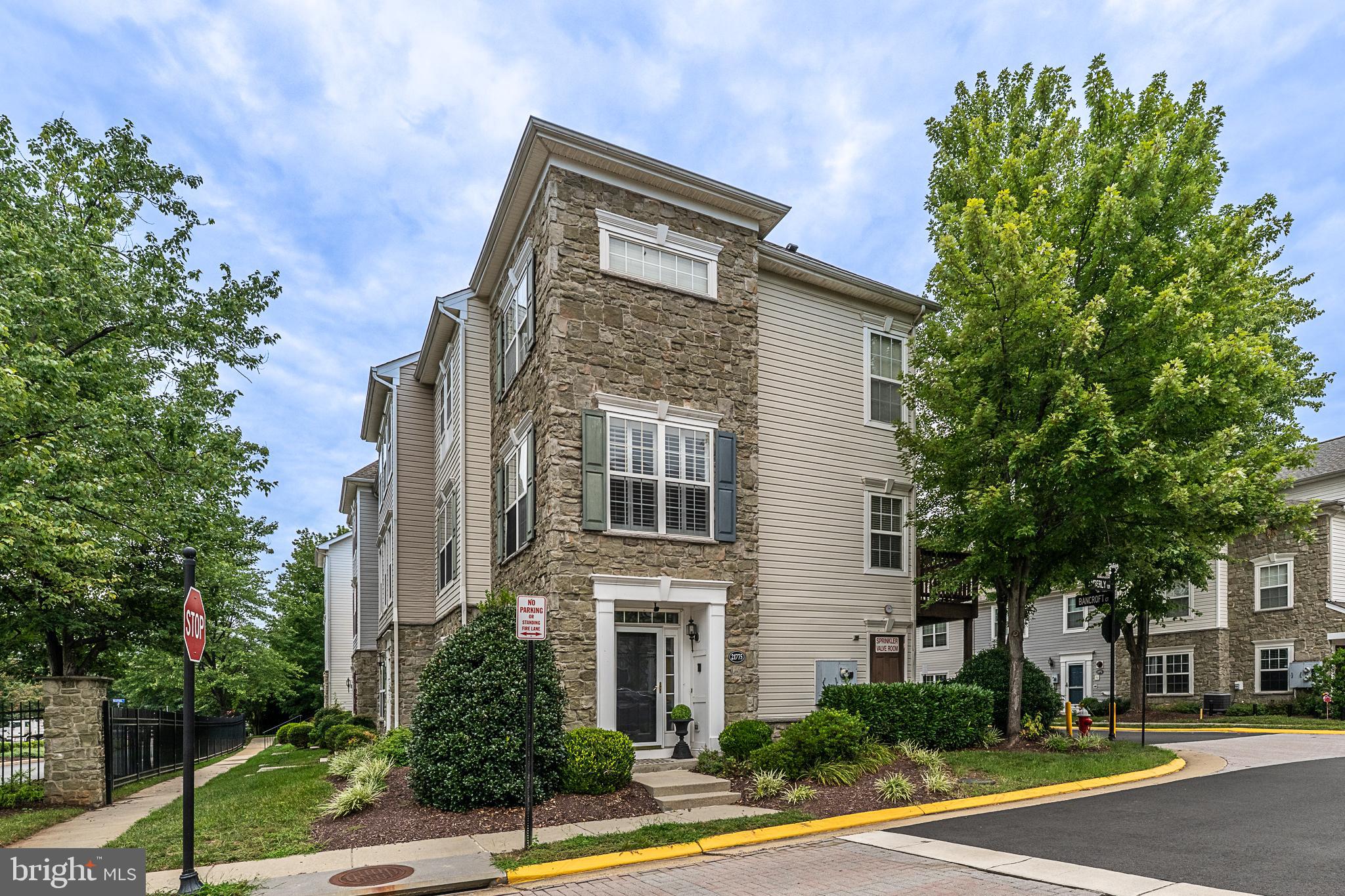 Incredible 3 Bedroom 2.5 Bath Townhouse Style Condo with a 2 Car Garage and an Office! Ideally located in Ashburn and just minutes away from the Metro Silver Line.  This impeccably upgraded 3 Story Home in sought after Parkside at Ashburn has been FRESHLY PAINTED 2026 in neutral colors and boasts a new ROOF in 2025, new REFRIGERATOR in 2025, TILE BACKSPLASH in Kitchen 2025, New HOT WATER HEATER 2025, new LVP FLOORING in Office 2020 and new HVAC 2019!  This home shines with Granite Countertops, Upgraded Kitchen Cabinets, Stainless Appliances and a 6 Burner Gas Stove with a Professional Grade Down Draft!  The Open Floor Plan allows light throughout the house and the gas fireplace in the Family Room keeps everyone cozy on those cold nights.  With Gleaming Hardwood floors on the Upper 2 Levels and Custom Tile and LVP Flooring on the entry level, makes this house very pet friendly!  There's so much this home has to offer you have to see it for yourself.  From the plantation shutters to the Bedroom Level Laundry, everything has been well thought out.  This amenity rich community offers so much including being a great commuter location. Schedule online - it's easy to show and there's plenty of guest parking!!!