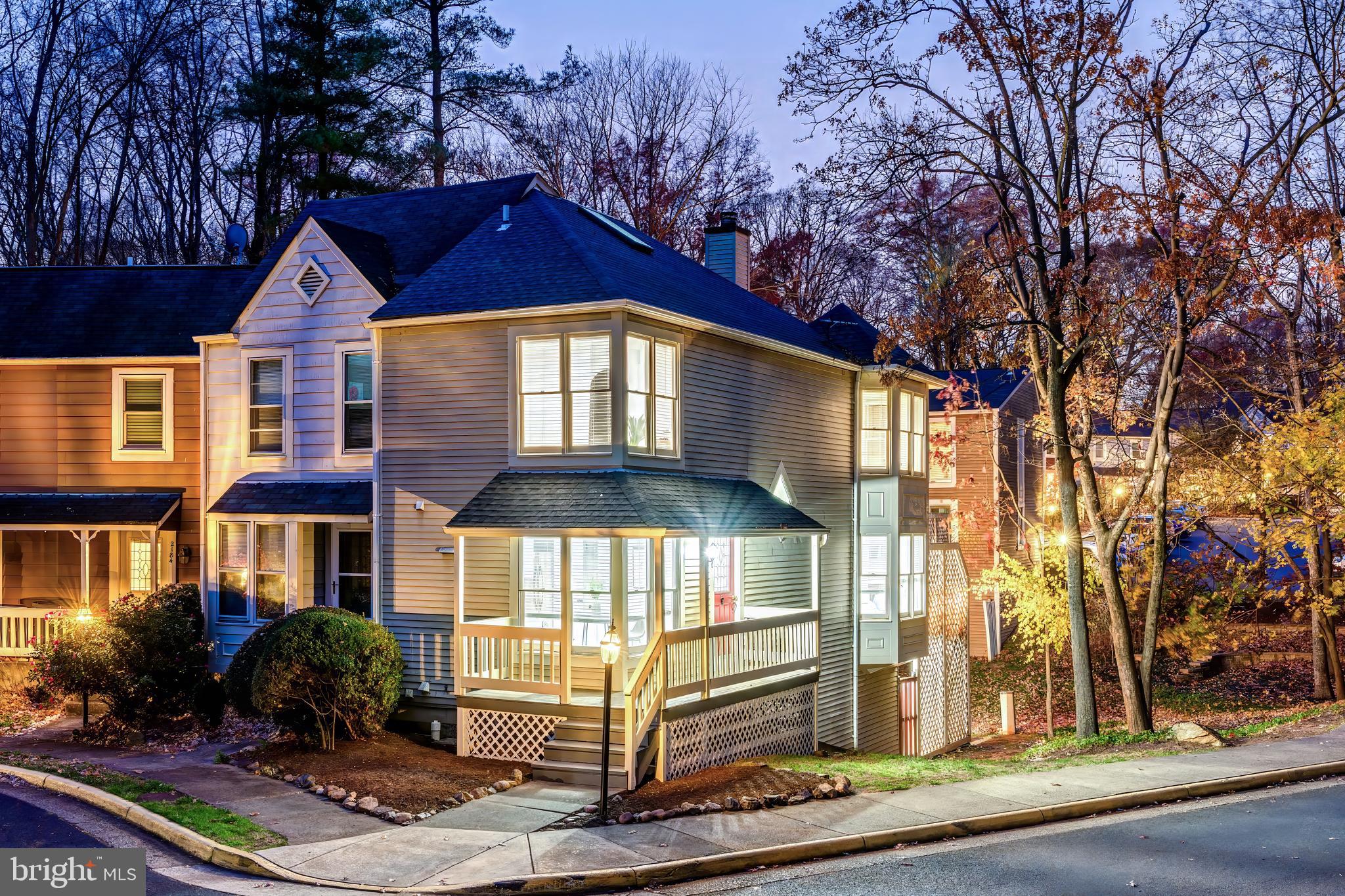 Welcome to this charming Cape Cod–style end-unit townhome in South Reston, a home that blends character, natural light, and thoughtful updates in a quiet, walkable community. The wrap-around front porch adds a relaxed, welcoming feel, and once inside, the main level opens with new LVP flooring and a bright 2023 kitchen featuring white cabinets, quartz countertops, and stainless-steel appliances. The upper level offers two comfortable bedrooms with generous windows and a fully renovated bathroom with modern tile and dual vanities. The lower level provides excellent flexibility with a full bathroom, a finished nook perfect for an office, a convenient laundry room, and a space that can easily serve as a third bedroom or bonus living area. Custom closet systems added in 2024 maximize storage throughout the home. Outdoor spaces include a quiet upper deck with privacy screening, a lower patio for relaxing or entertaining, and the inviting front porch that makes this home feel especially welcoming. Thanks to its end-unit design, natural light pours in on every level, including the kitchen, family room, and primary bedroom. The location is a major highlight—just a short walk to South Lakes Village Center with everyday favorites like Safeway, Starbucks, Red’s Table, Cafesano, Flippin’ Pizza, Chipotle, a barber, pet store, and more. You’re also less than a mile from De Clieu Coffee and have direct access to Reston’s 55-mile trail network that leads to Lake Thoreau and Lake Audubon for walking, kayaking, paddleboarding, and fishing. Commuting is easy with Wiehle–Reston East Metro Station and Reston Station both under two miles away, plus quick access to the Dulles Toll Road, Downtown Vienna, and Dulles Airport. Reston Town Center is just minutes away, offering popular restaurants, shops, a movie theater, seasonal ice skating, concerts, and community events. With a new HVAC system and roof (both 2024), recent renovations throughout, and a friendly, established neighborhood, this home offers comfort, convenience, and a truly appealing Reston lifestyle. Reston offers 15 pools, 55 miles of trails, numerous parks, 4 beautiful lakes, 52 tennis courts, 18 pickle ball courts, a variety of community events and programs throughout the year, including festivals, concerts, workshops, and social gatherings, several community centers, including the Reston Association's main headquarters, the Walker Nature Center, and the Lake House at Lake Newport, which offer spaces for community meetings, classes, and special events. Ask your agent for our list of updates we have created.