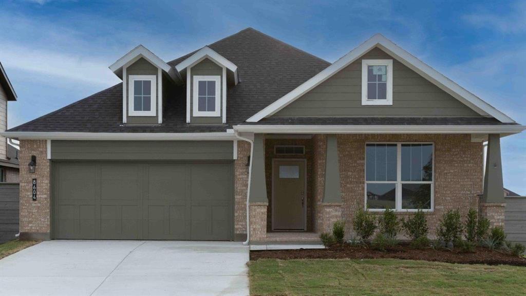 Available for a Quick Move-in!! New and now selling! D.R. Horton America's Builder since 2002 is now selling in the new master planned community Treeline in Justin and Northwest ISD! Hackberry 4-2-2 Floorplan-Elevation A, New and Move-In Ready! Open concept Living, Dining and Large Kitchen with Quartz countertops, tiled backsplash, pendant lights, built-in stainless steel Whirlpool appliances, Gas Cooktop, seating Island and Pantry. Primary Bedroom with dual sinks, garden tub, separate walk-in shower, and big walk-in closet. Designer package including extended tiled Entry, Hallways & Wet areas plus Home is Connected Smart Home Technology. Front exterior coach lights covered back Patio, partial gutters, Landscape package with full sod and sprinkler system, and more!  Located just off FM 156 and 407 in Justin, this community is within easy reach of major highways, making commuting a breeze. The resort-style pool, The Treehouse Hideaway, pickleball courts, an amenity center, an amphitheater, and a food truck park will soon be available for residents to enjoy.