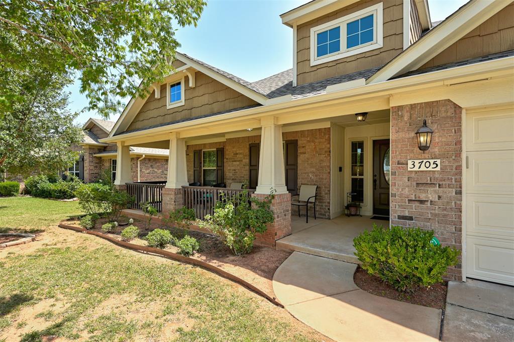Welcome to this beautiful and spacious 5-bedroom, 3-bathroom home, offering over 2,700 square feet of thoughtfully designed living space on nearly a quarter acre. Built in 2012 with a roof replacement in 2021 with class 4 shingles, this home combines modern updates with timeless comfort.In addition to 5 bedrooms, this home features a dedicated office space — ideal for working from home or a designated study area. The open-concept design allows for effortless flow from the kitchen through the dining area and into the living room, extending outside to a backyard perfect for entertaining.Backing up to a greenbelt, this property offers a peaceful, private setting rarely found so close to everything Norman has to offer.Make this exceptional home yours — schedule your showing today!