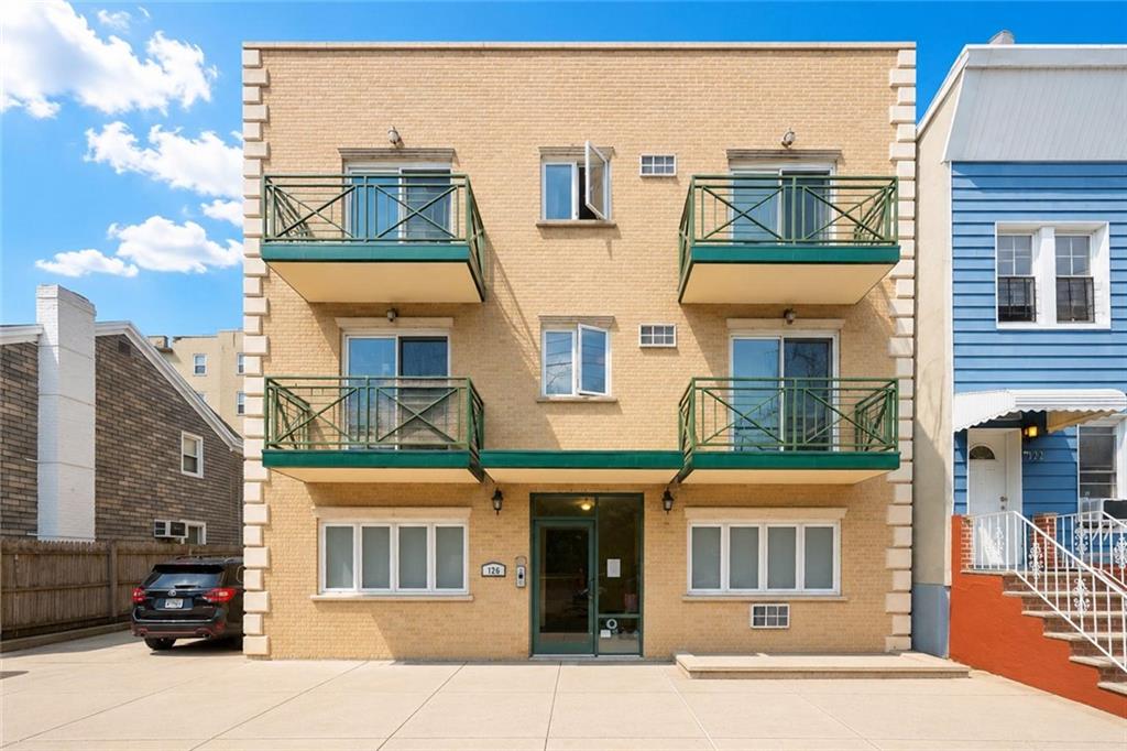 Rare opportunity to own a one-of-a-kind 8-family building in prime Bay Ridge! Built in 2008, this elevated building sits on an oversized 55' × 125' lot with a massive 40' × 86' building. Features 8 spacious 2-bedroom apartments, including 2 duplex units, for a total of 16 bedrooms and 16 full bathrooms. Each apartment offers a living/dining area, modern kitchen with island, primary suite with full bath, hardwood and tile floors, sliding doors to a private balcony, and oversized windows for abundant natural light. This well-maintained building includes 4 front balconies, 2 side balconies, 4 rear balconies, elevator, intercom system, security cameras, laundry room, separate storage room for every tenant, and separate gas boilers and water heaters for each unit. A 15-foot private driveway provides one dedicated parking space for each apartment. Current annual rental income is approximately $255,000 with excellent upside potential. Conveniently located near the R train, express buses to Manhattan, Belt Parkway, Shore Road Promenade, parks, shopping, restaurants, and all the neighborhood amenities Bay Ridge has to offer. A truly unique investment property that rarely comes to market.