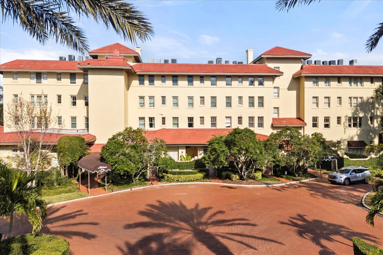 This luxury open concept condo is a rare opportunity to experience true luxury living located in the heart of Winter Park. The Alabama delivers a rare Winter Park combo of modern living and historic soul. This home has views and access to Lake Maitland and the Winter Park Chain of Lakes. The unit was completely renovated in 2020 by Zoltan Custom Homes, and all of the designer finishes were done with intention. Engineered wood flooring runs throughout, setting a warm, modern tone that pairs beautifully with the clean architectural lines. The chef's kitchen anchors the space with a soap stone waterfall island, custom white oak cabinetry, and Thermador appliances, creating a seamless flow to the living area. There are Sonos speakers featured in the ceiling throughout the unit. This space was meant for both everyday living and entertaining. Natural light pours in, allowing you to soak in the beautiful lake views. Sunsets in this condo are a true dream. The primary suite offers a retreat-like setting with a large walk-in closet and a spa-like bathroom featuring elegant marble finishes, porcelain flooring, and a free-standing tub. The secondary bedroom has been intelligently designed as a convertible office with a built-in Murphy bed and a closet featuring built-ins and great storage. This room can be suitable for full-time living, a dedicated office, or a wonderful guest room. Every detail has been thought out for functionality and aesthetic design. Located just steps from Kraft Azalea Gardens and Park Avenue, with access to the Winter Park Chain of Lakes, creating the perfect lifestyle.  Only one boat slip is available at this time and is on first come first serve basis...The windows have all been restored in keeping with the historic building, but the seller added "Indow Window" inserts for quiet and energy efficiency.