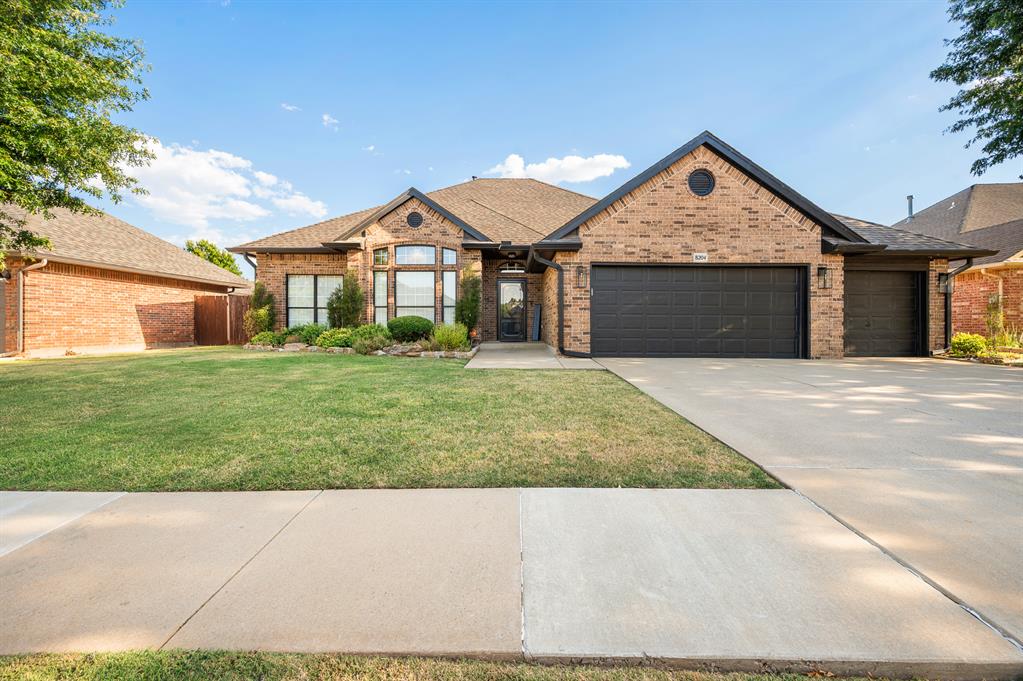 Welcome home to this beautifully maintained 3-bedroom, 2-bath in a desirable NW OKC neighborhood. All three bedrooms are generously sized, and the primary suite features dual closets for effortless storage. The kitchen shines with granite countertops and stainless steel appliances. Step outside to discover what truly sets this property apart: a private backyard built for relaxing and entertaining, anchored by a sparkling pool ready for summer days and evening gatherings alike. Professional landscaping frames the space with lush greenery and thoughtful design, creating a resort-like retreat right at home.