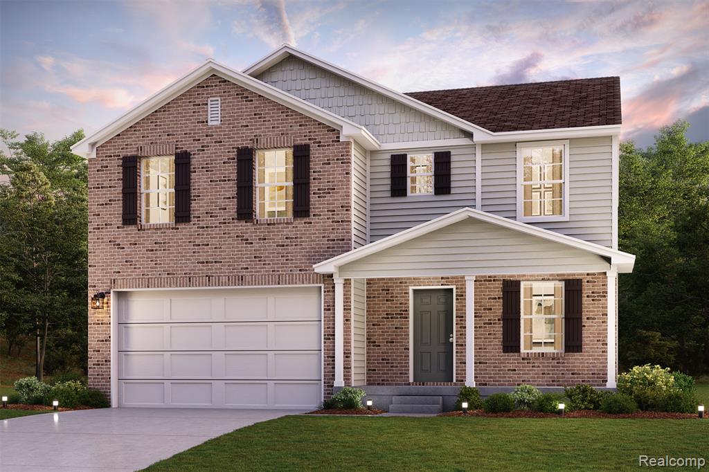 Unveil a world of comfort in the New Woodland Ridge The stylish Essex Plan this is a 2-story gem offers a spacious open layout perfect for entertaining and everyday living. The inviting kitchen features elegant cabinetry, granite countertops and stainless steel appliances, including a range with a microwave hood and a modern dishwasher. The main floor also includes a versatile flex room and a chic half bathroom for guests. Upstairs, unwind in the tranquil primary suite with an en-suite bathroom and a generous walk-in closet. Three additional bedrooms with walk-in closets share a full bathroom. A cozy loft and a convenient walk-in laundry room enhance functionality. Energy-efficient Low-E windows, an unfinished basement with an egress window, and a one-year limited home warranty complete this exceptional home.
Woodland Ridge is situated 16 miles from the heart of Detroit, with easy access to I-75 and the Detroit Metropolitan Wayne County Airport. This community is minutes from a range of popular retail, dining, and entertainment options.
Discover all that Woodland Ridge has to offer!